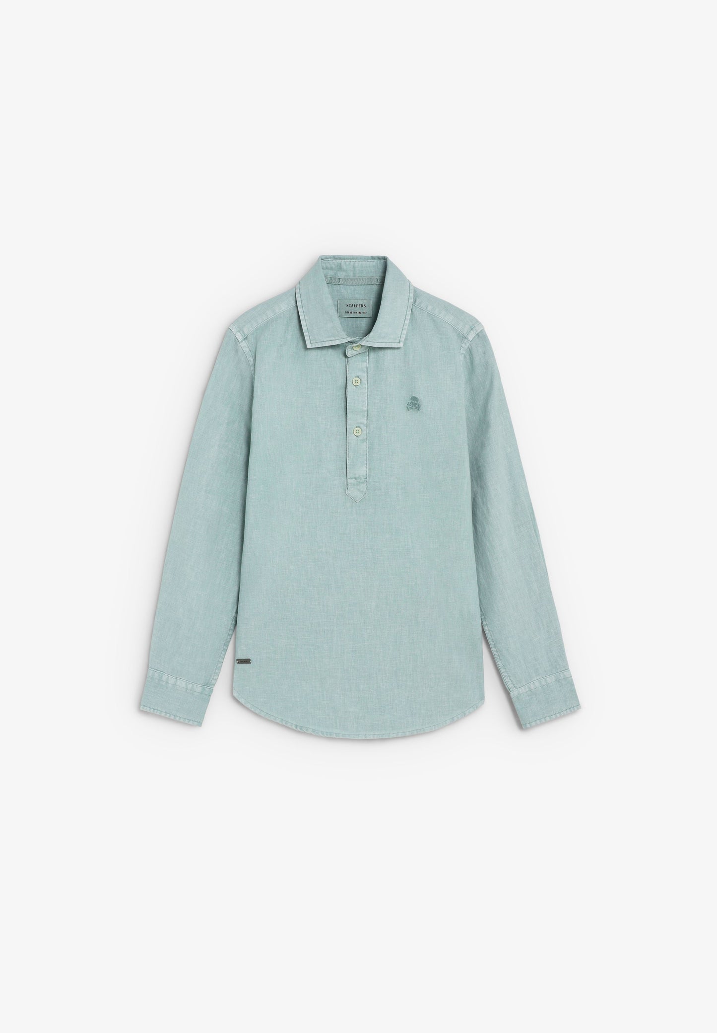REGULAR FIT SKULL POLO SHIRT