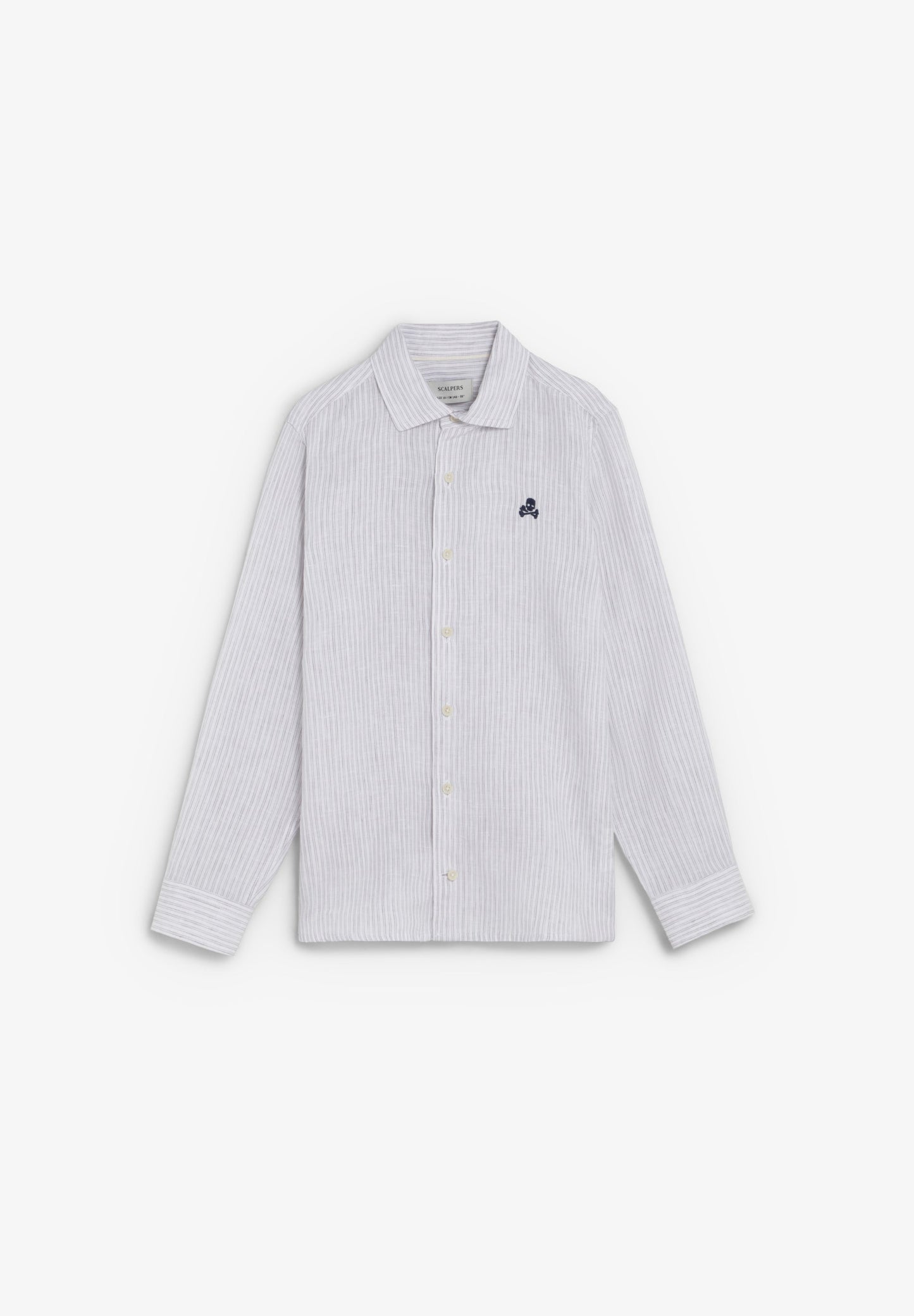 STRIPED LINEN SHIRT