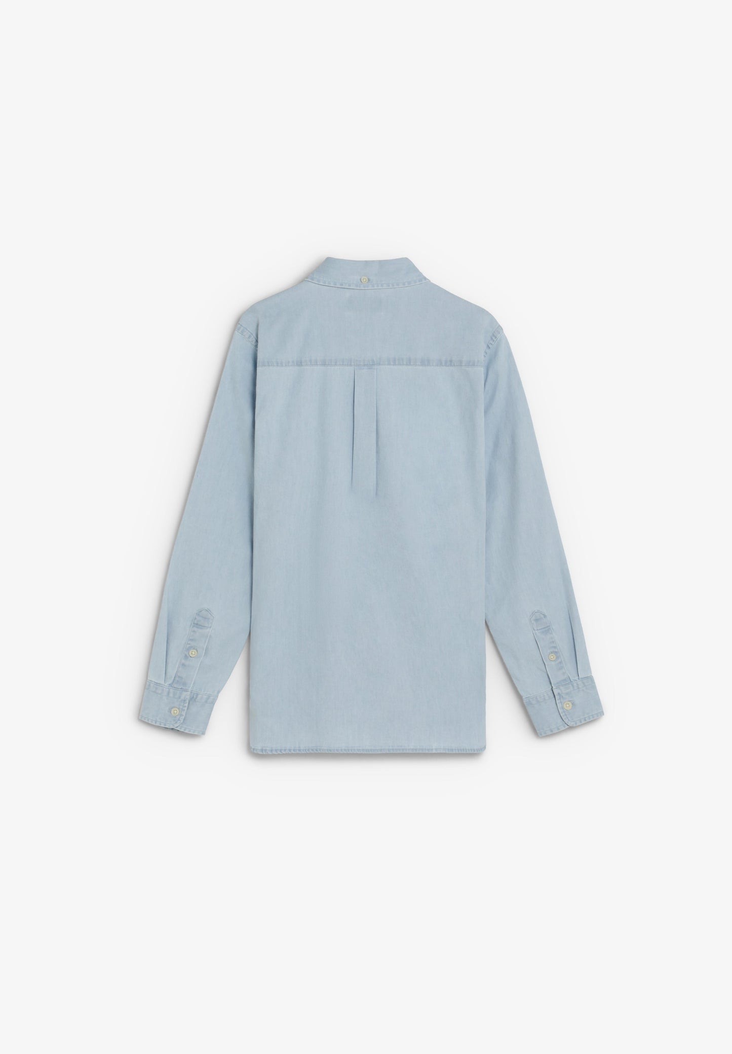 BUTTON-DOWN COLLAR DENIM SHIRT