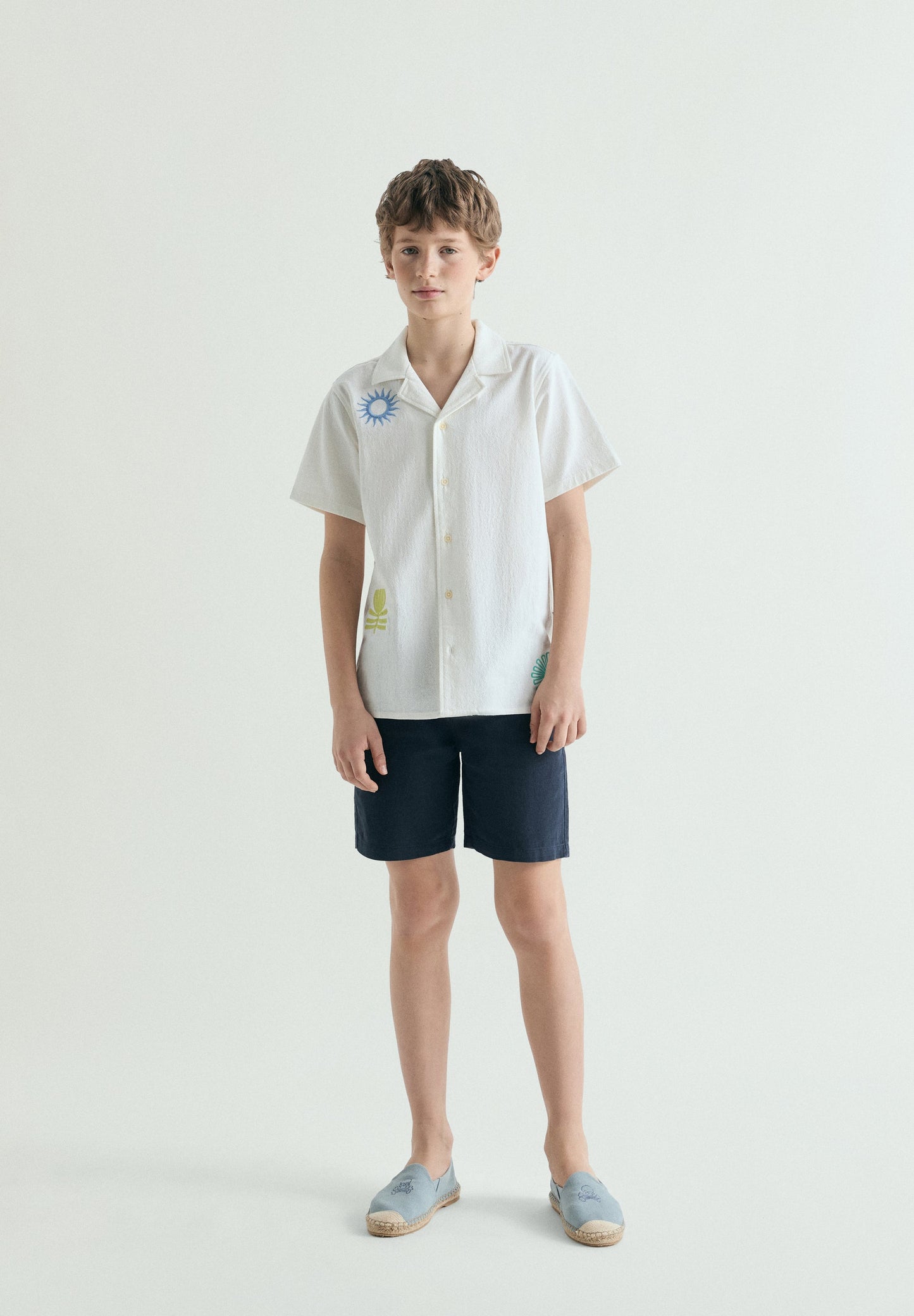 SCBEACH EMB SS SHIRT KIDS