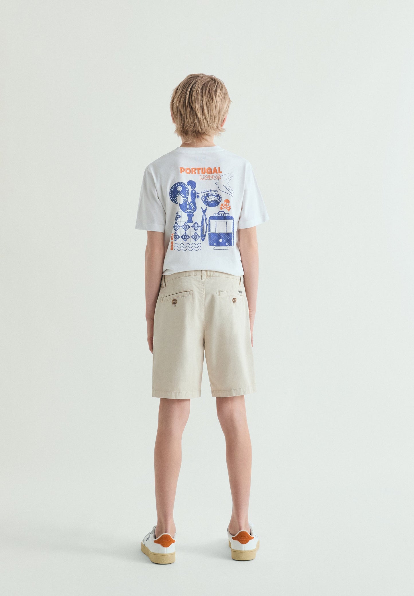 ORGANIC COTTON BERMUDA SHORTS