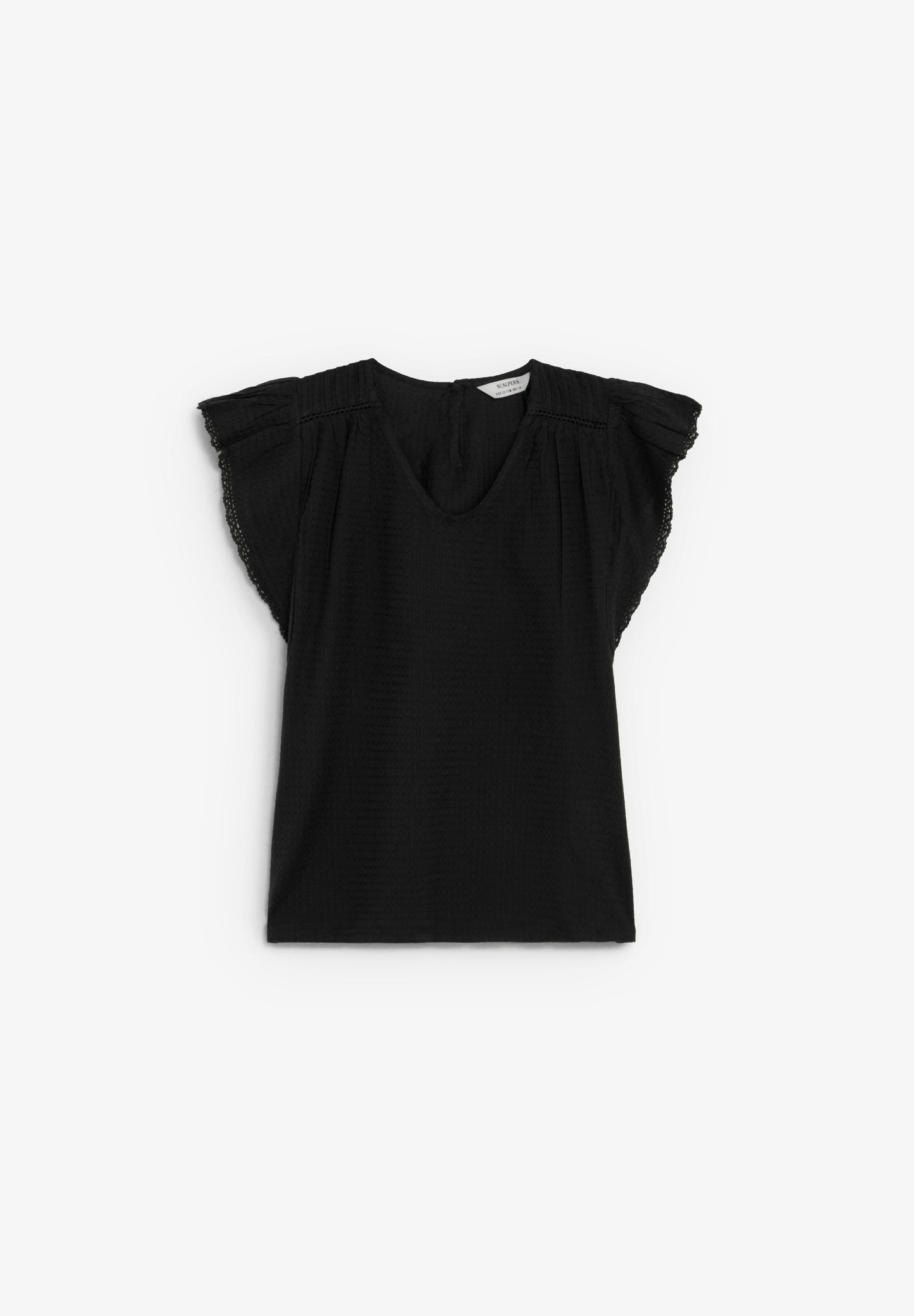 SLEEVELESS BLOUSE