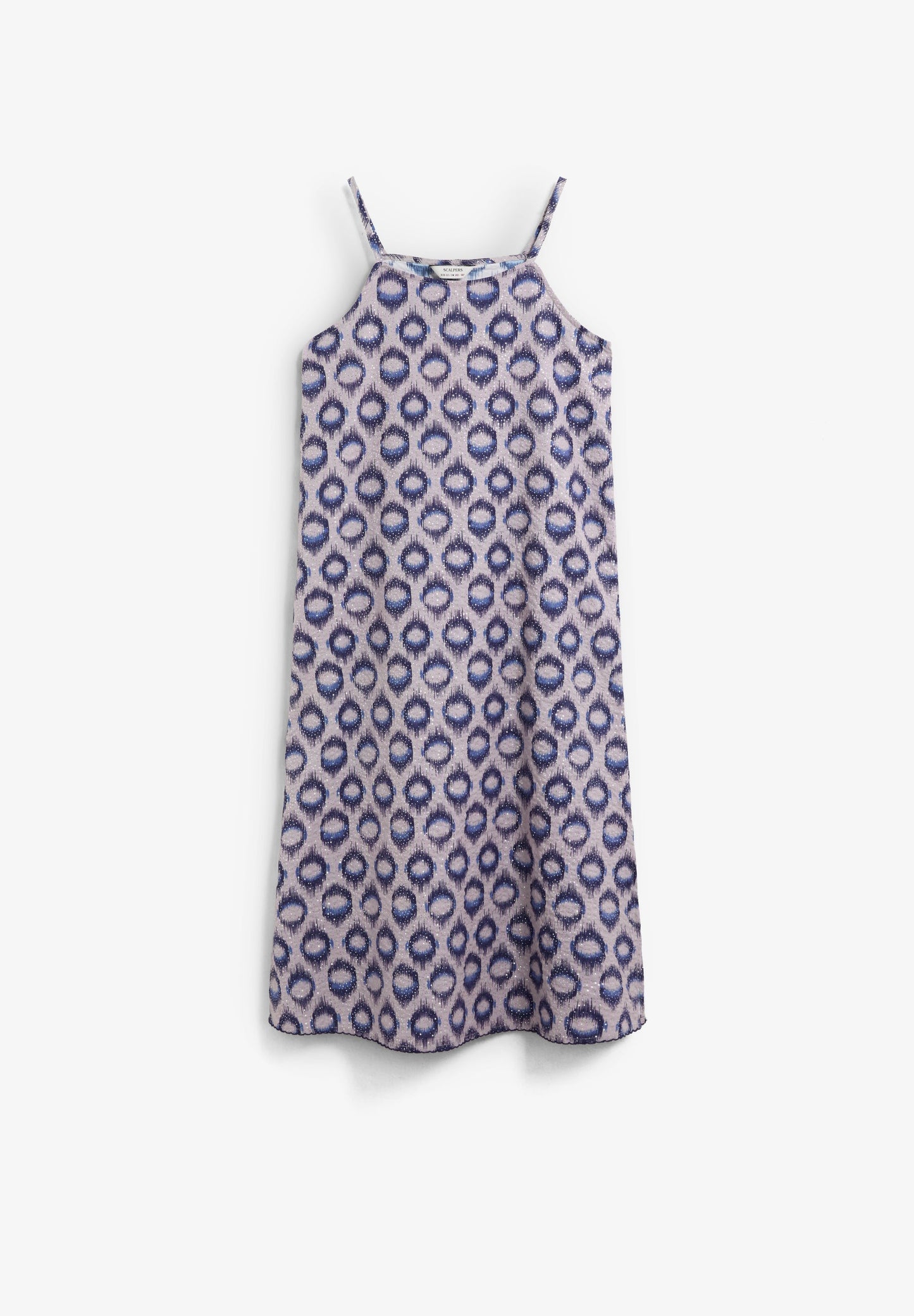 PRINTED MIDI DRESS