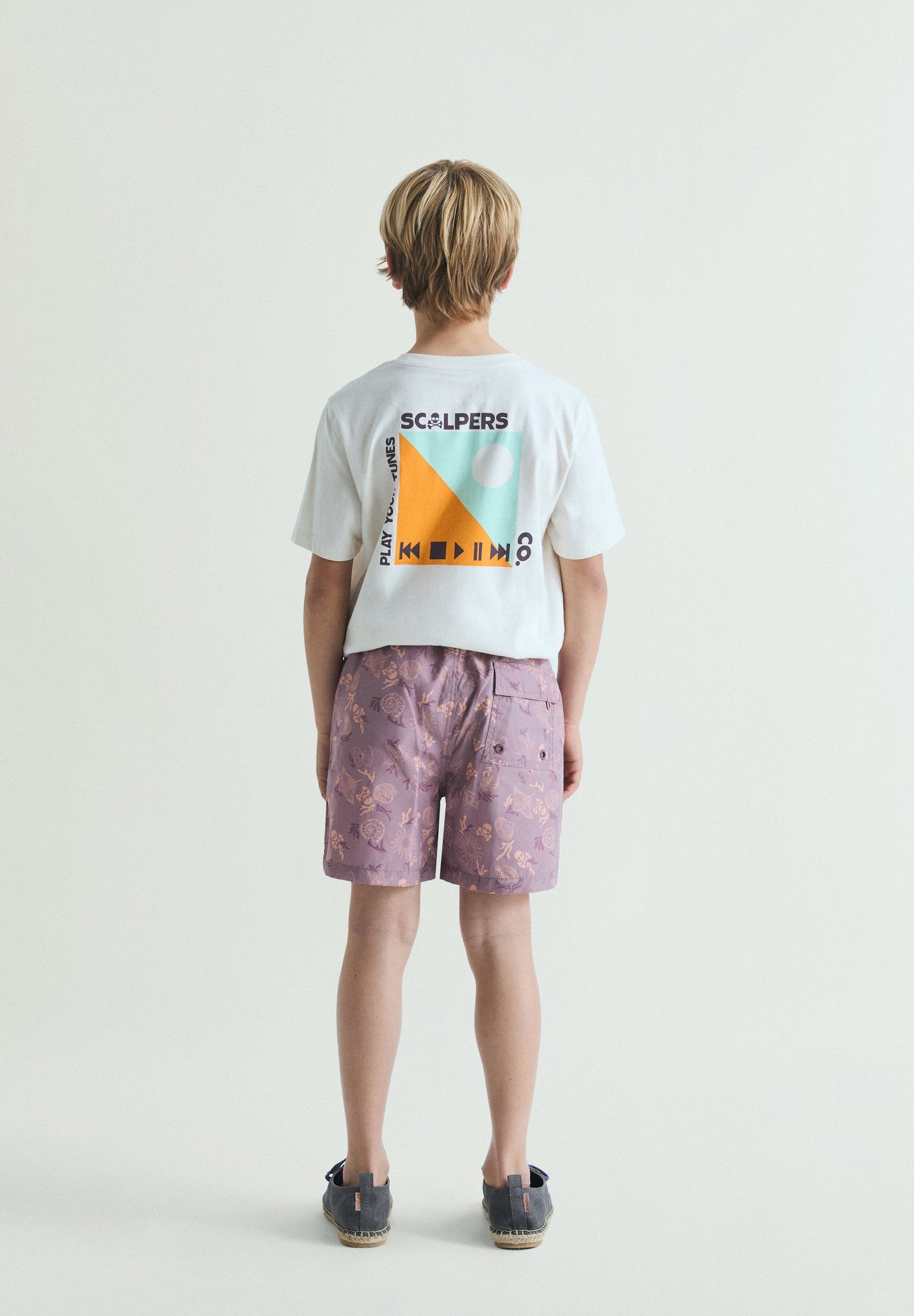NAUTICAL SWIMMING TRUNKS