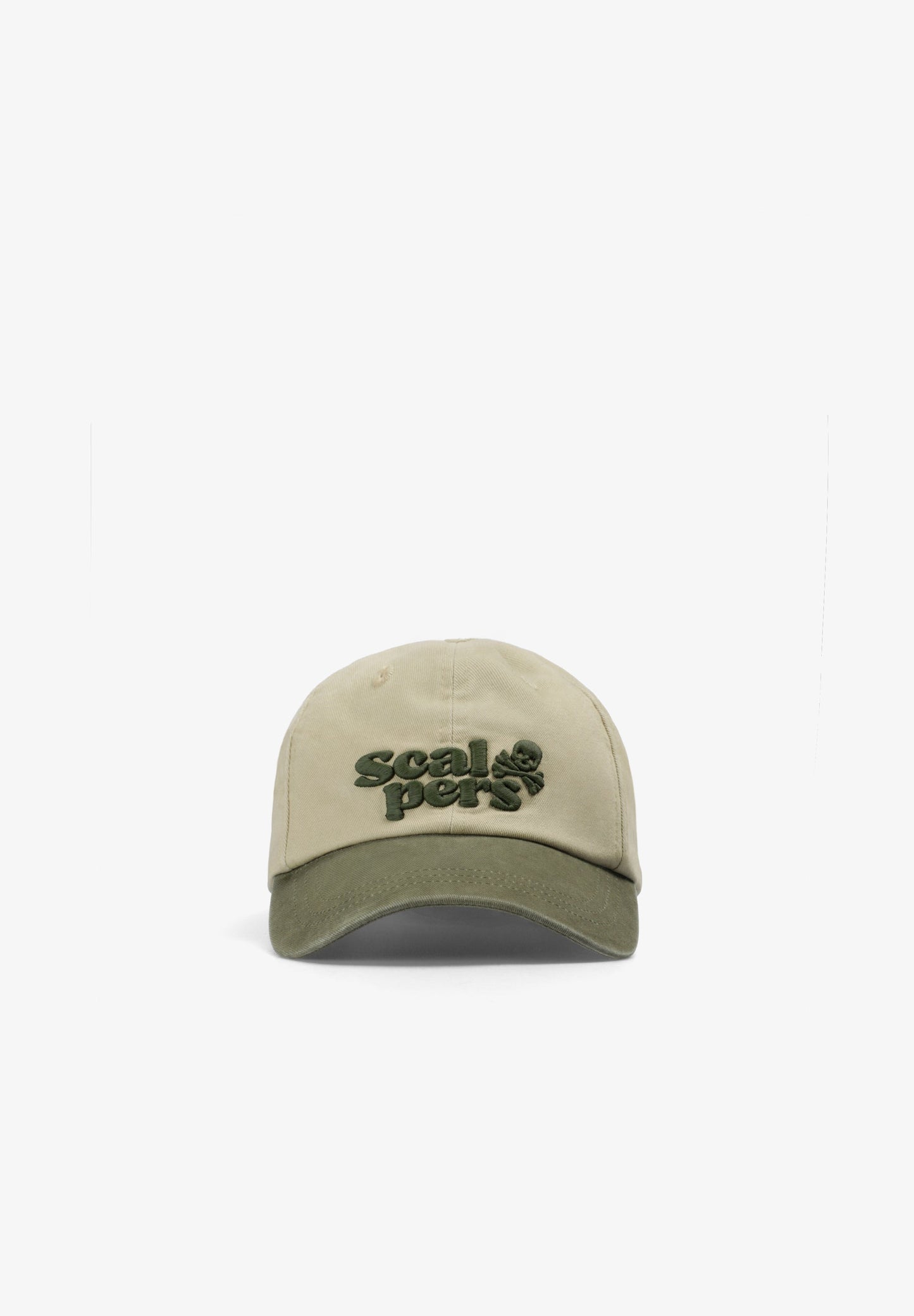 CAP WITH CONTRAST EMBROIDERY