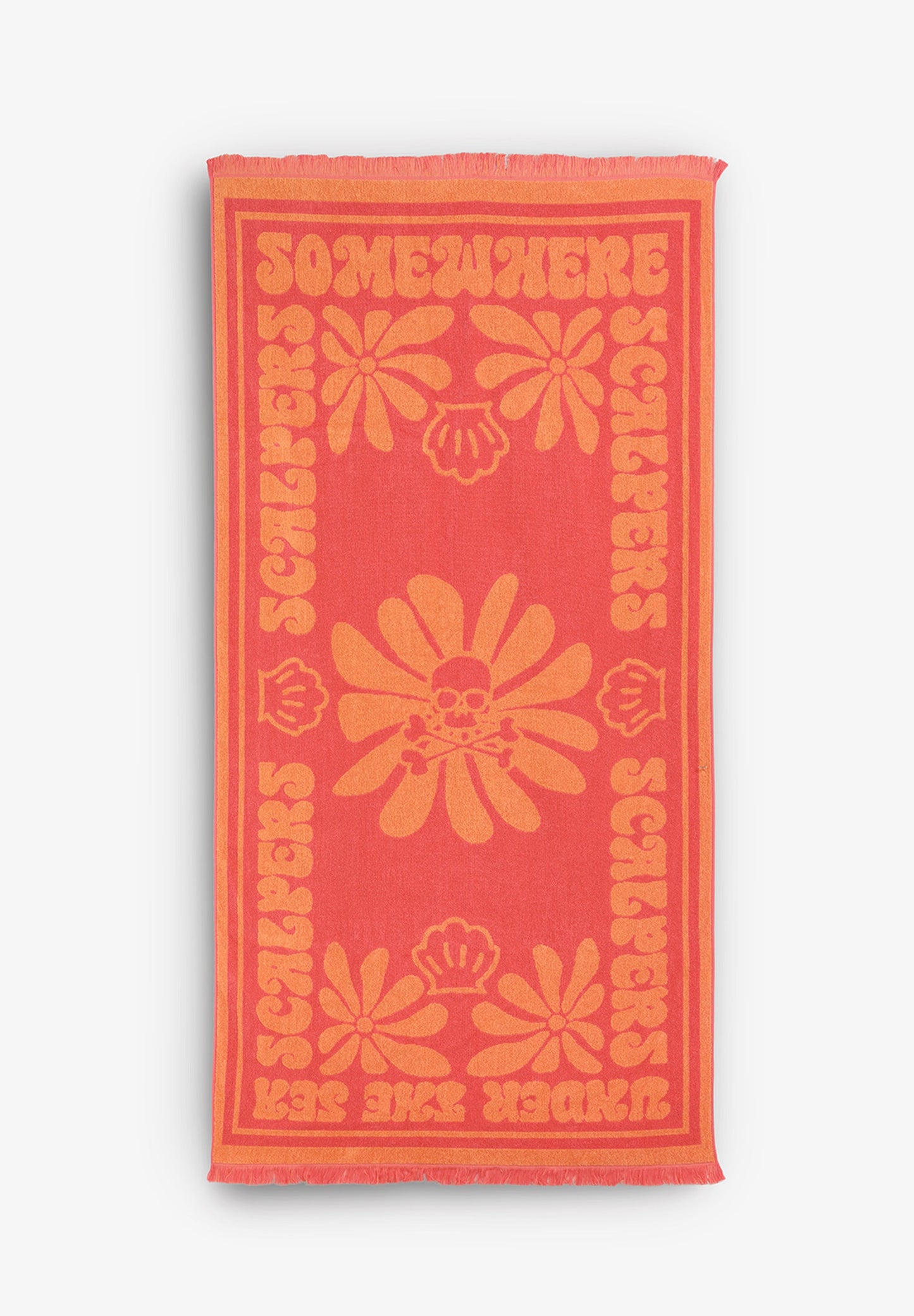 CONTRAST BEACH TOWEL