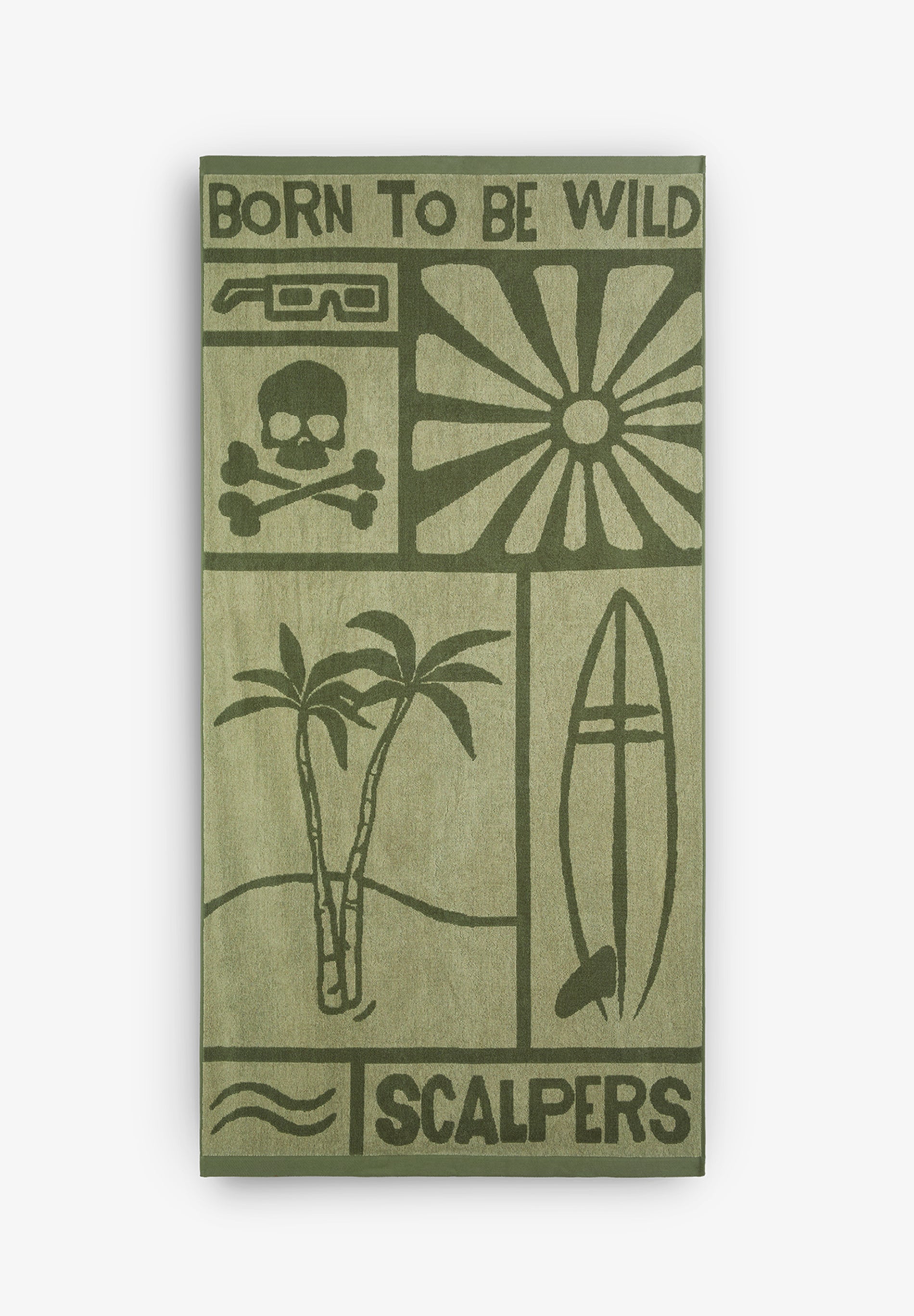 BORN TO BE WILD TOWEL