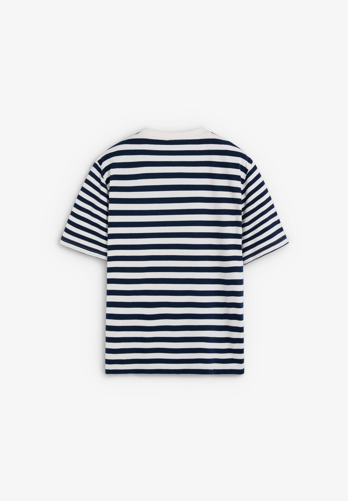 CONTRAST STRIPED T-SHIRT