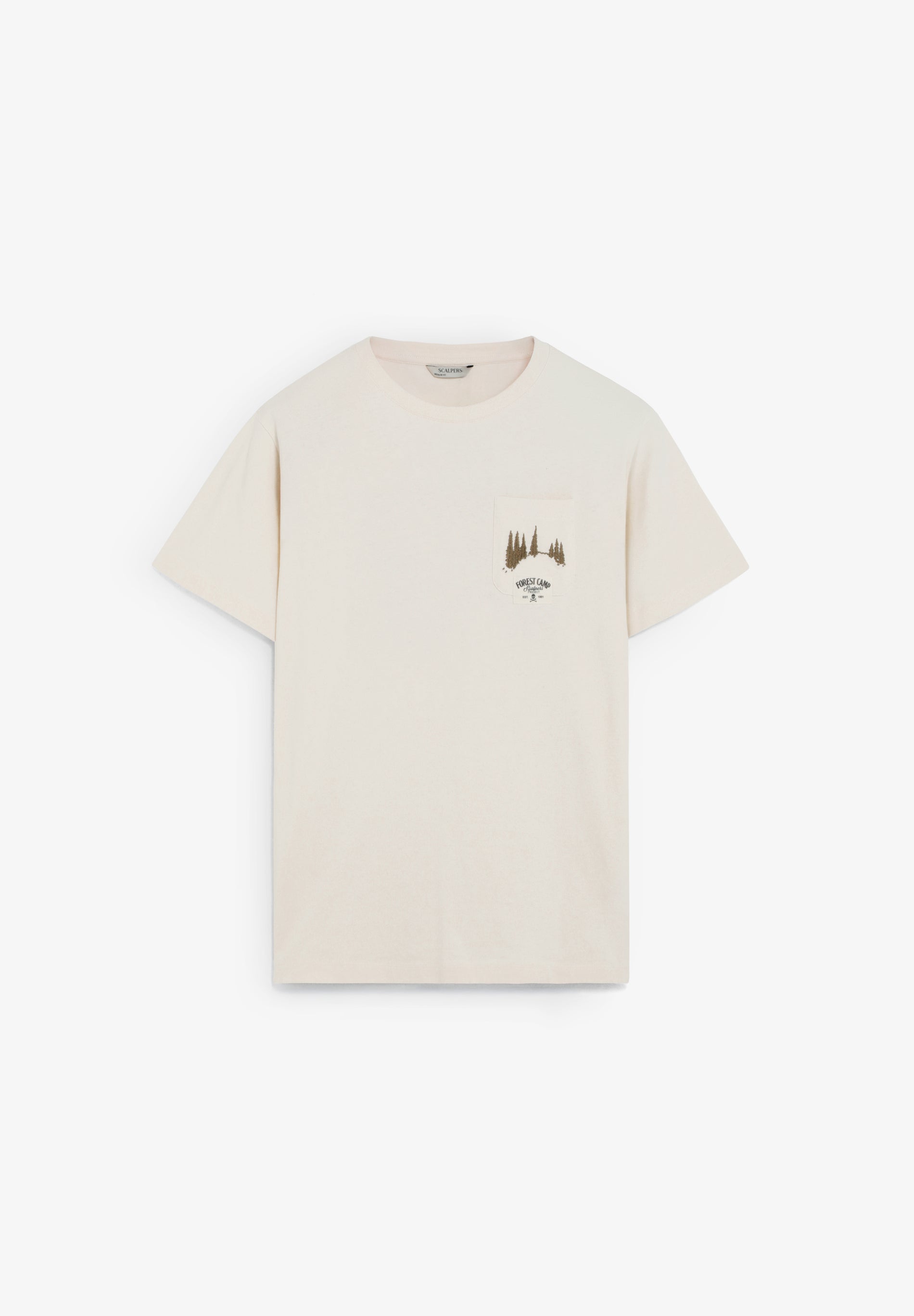 CAMISETA ESTAMPADA EFECTO LAVADO - Scalpers