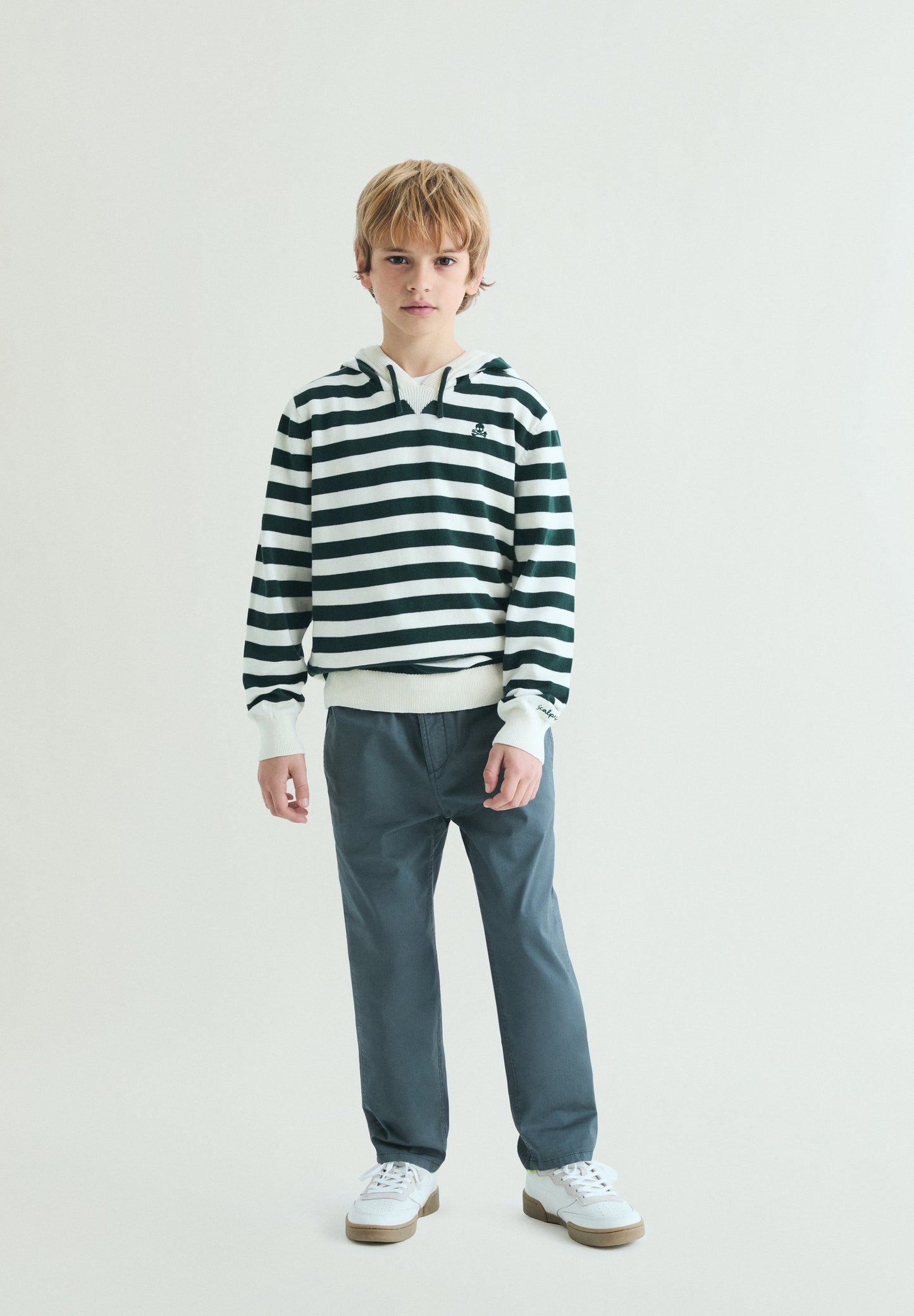 STRIPED HOODIE