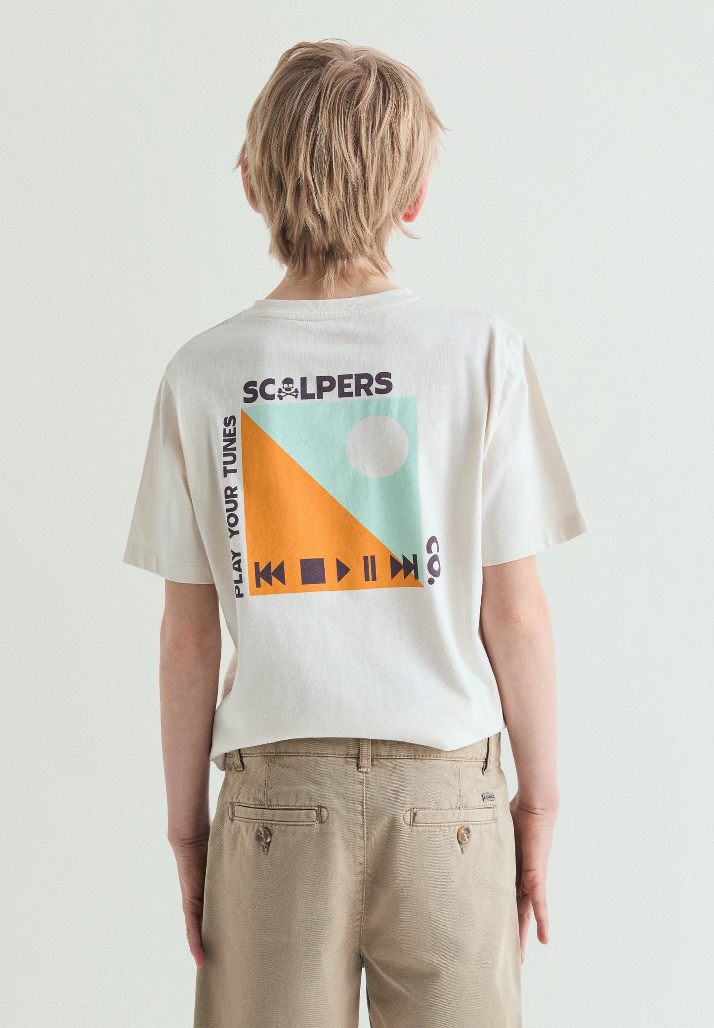 TUNE PRINT T-SHIRT