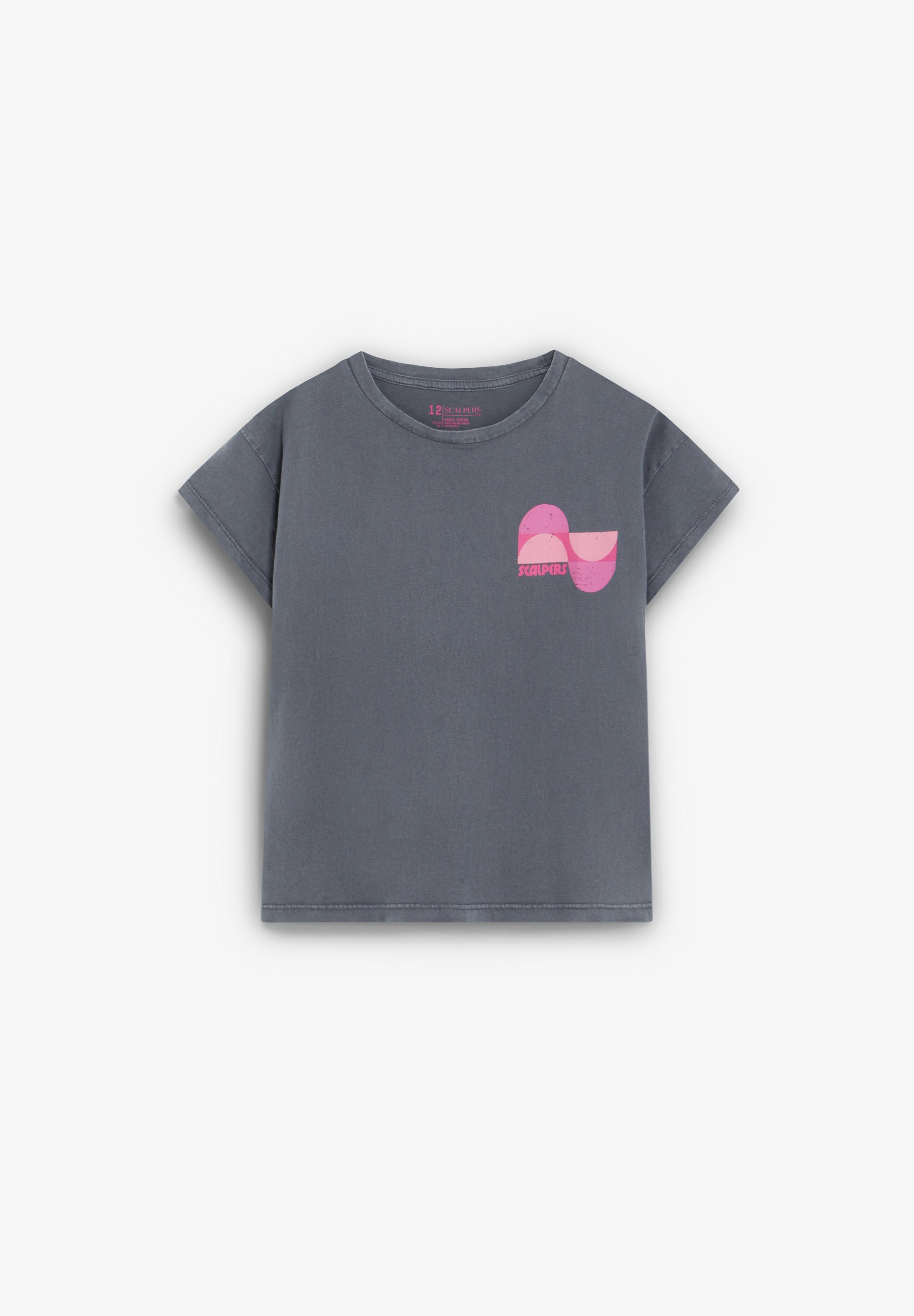 CAMISETA ESTAMPADA CONTRASTE - Scalpers