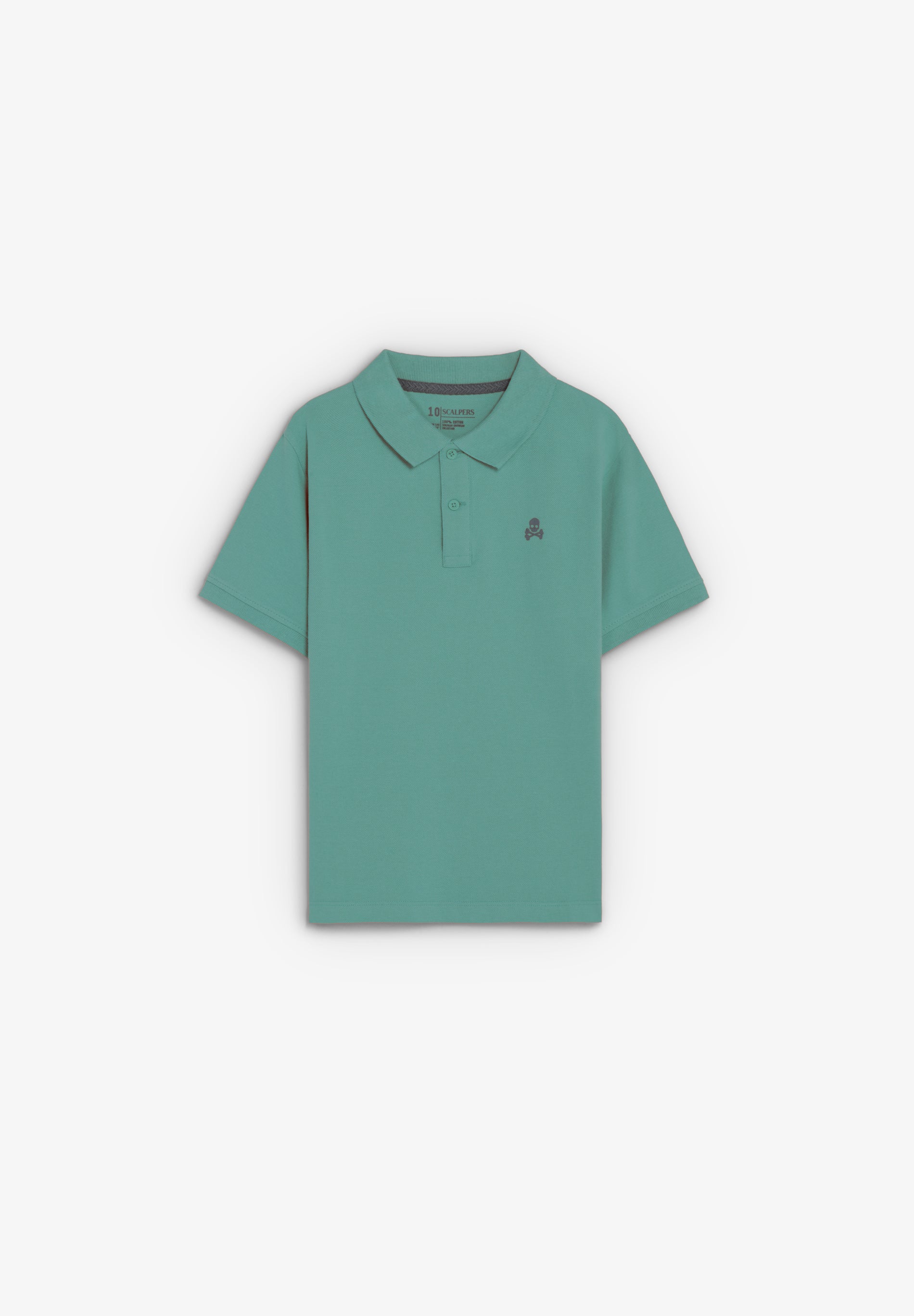 BASIC POLO SHIRT WITH SKULL