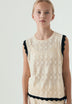 OPENWORK KNIT TOP
