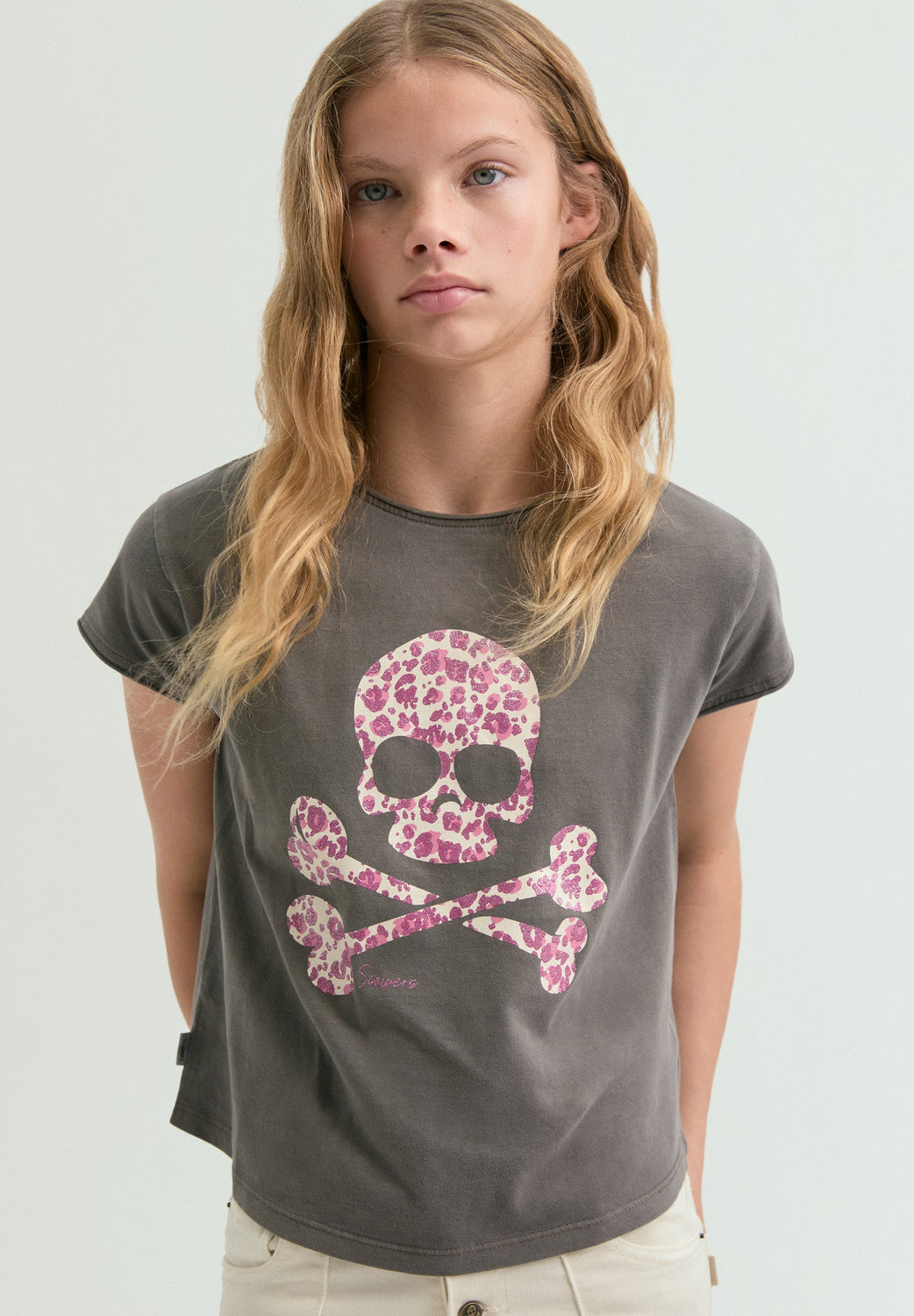 CAMISETA CALAVERA ANIMAL PRINT - Scalpers
