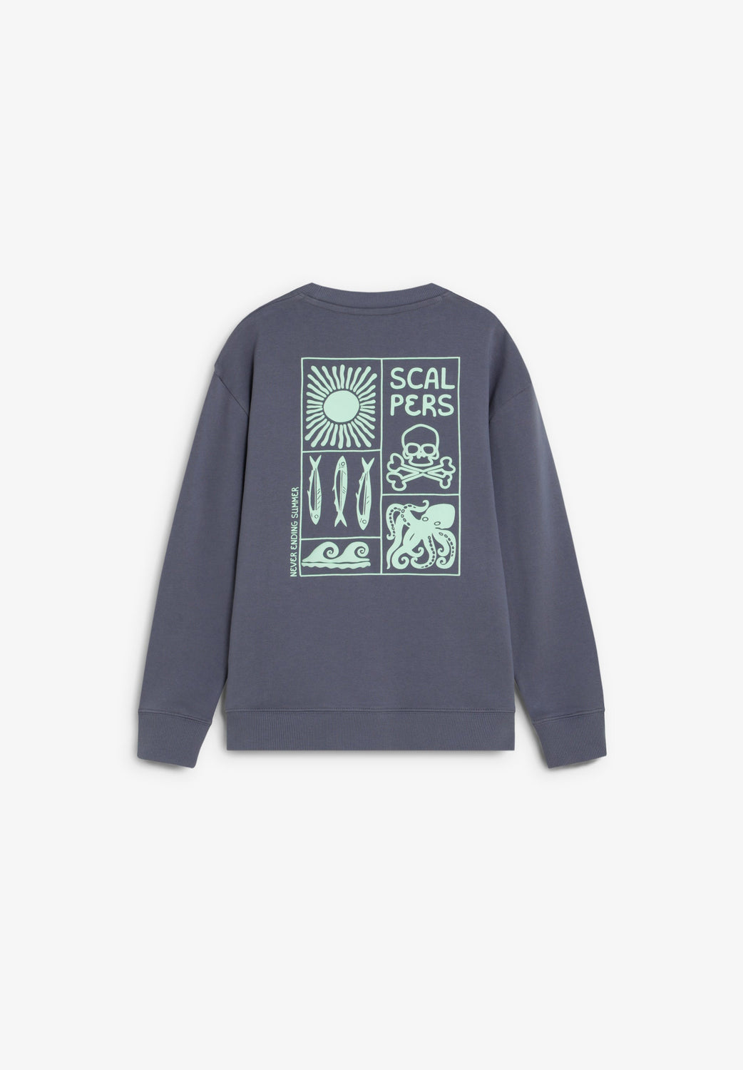 SUDADERA ESTAMPADA OCEAN - Scalpers