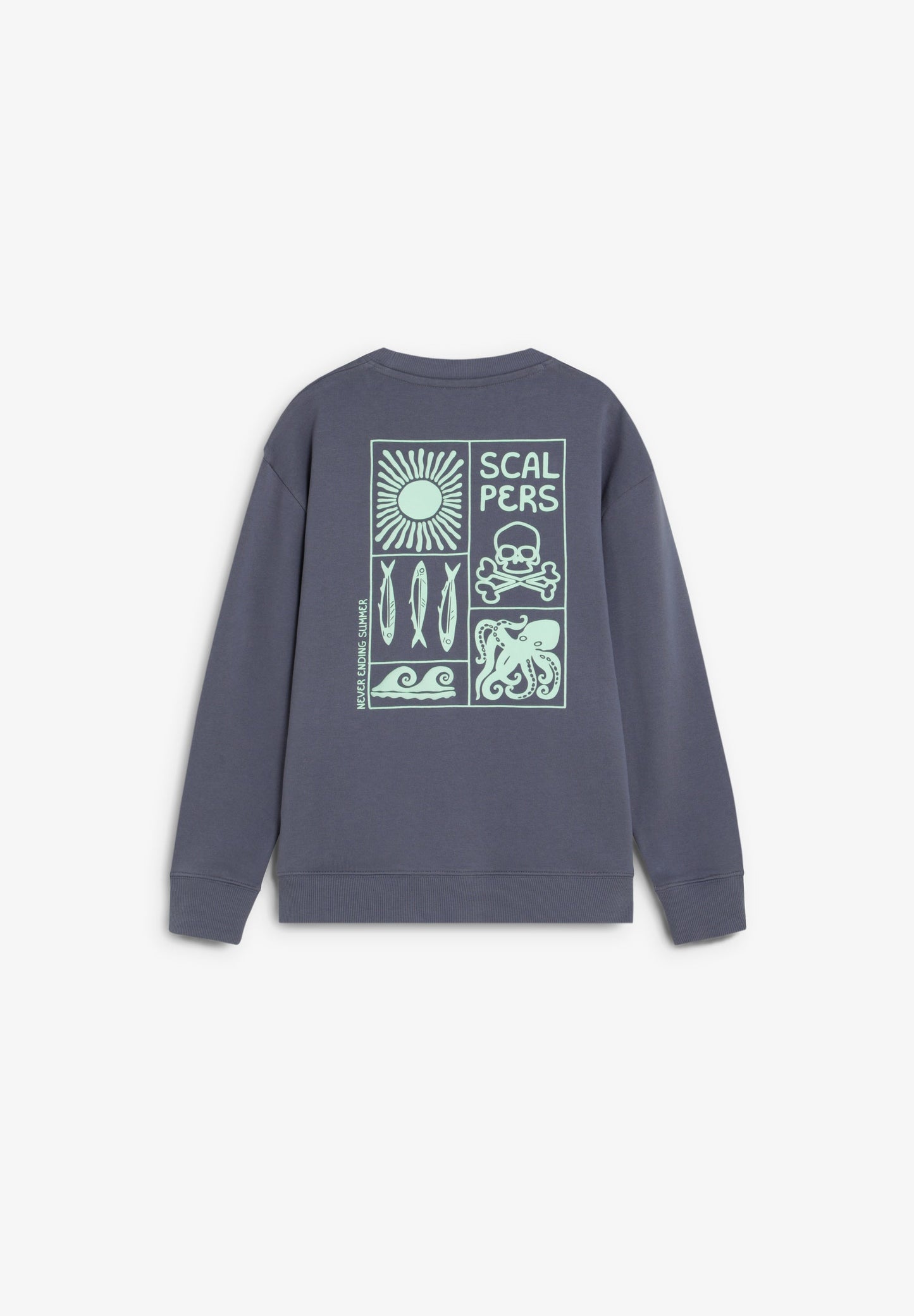 SUDADERA ESTAMPADA OCEAN - Scalpers