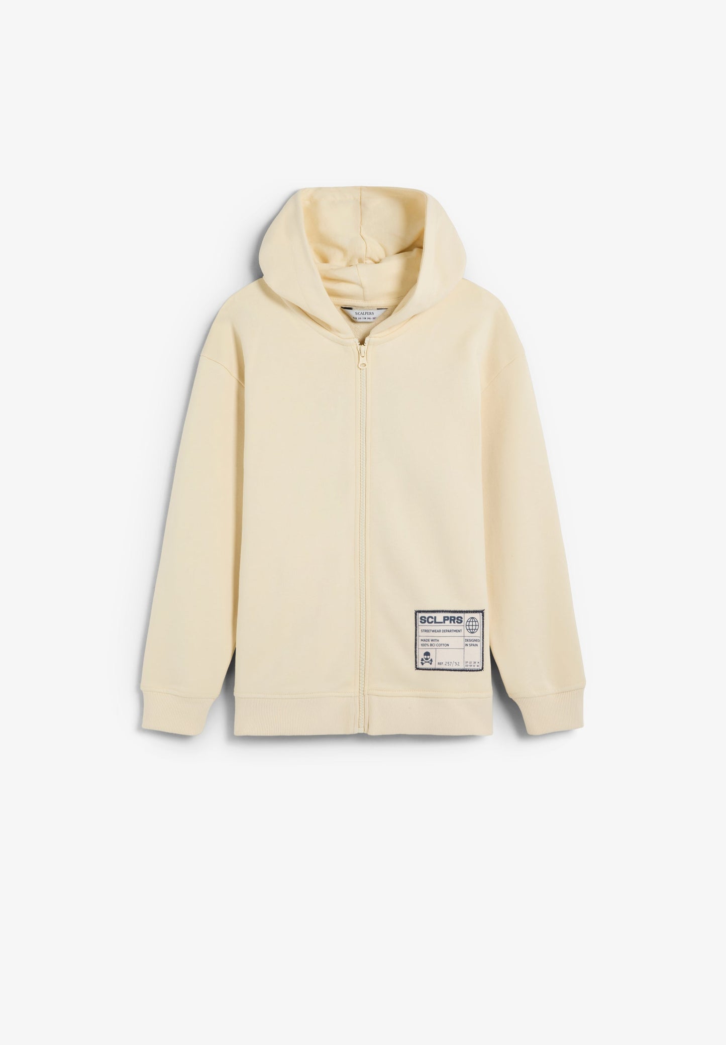 SKULL DETAIL HOODIE