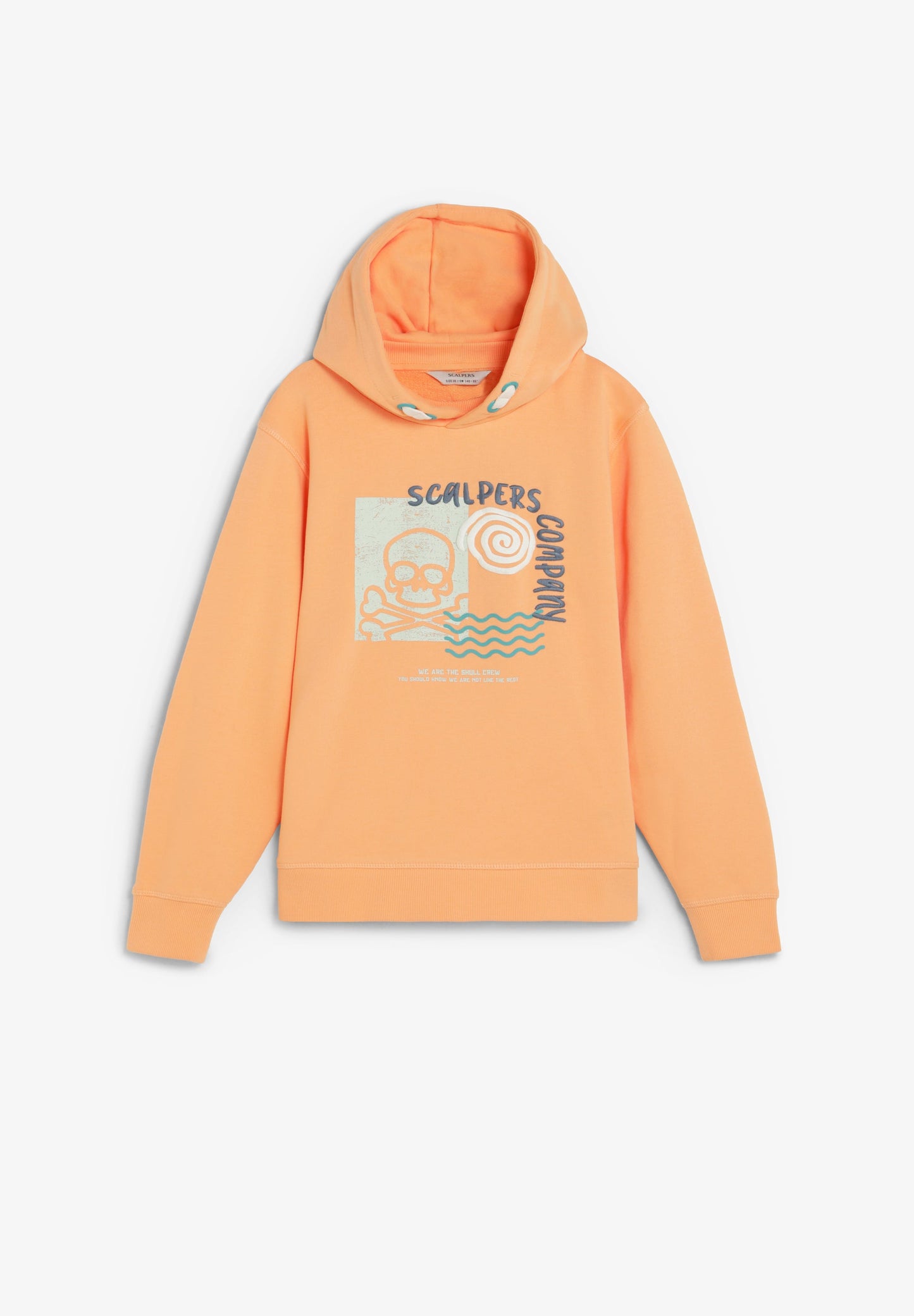SKULL PRINT HOODIE