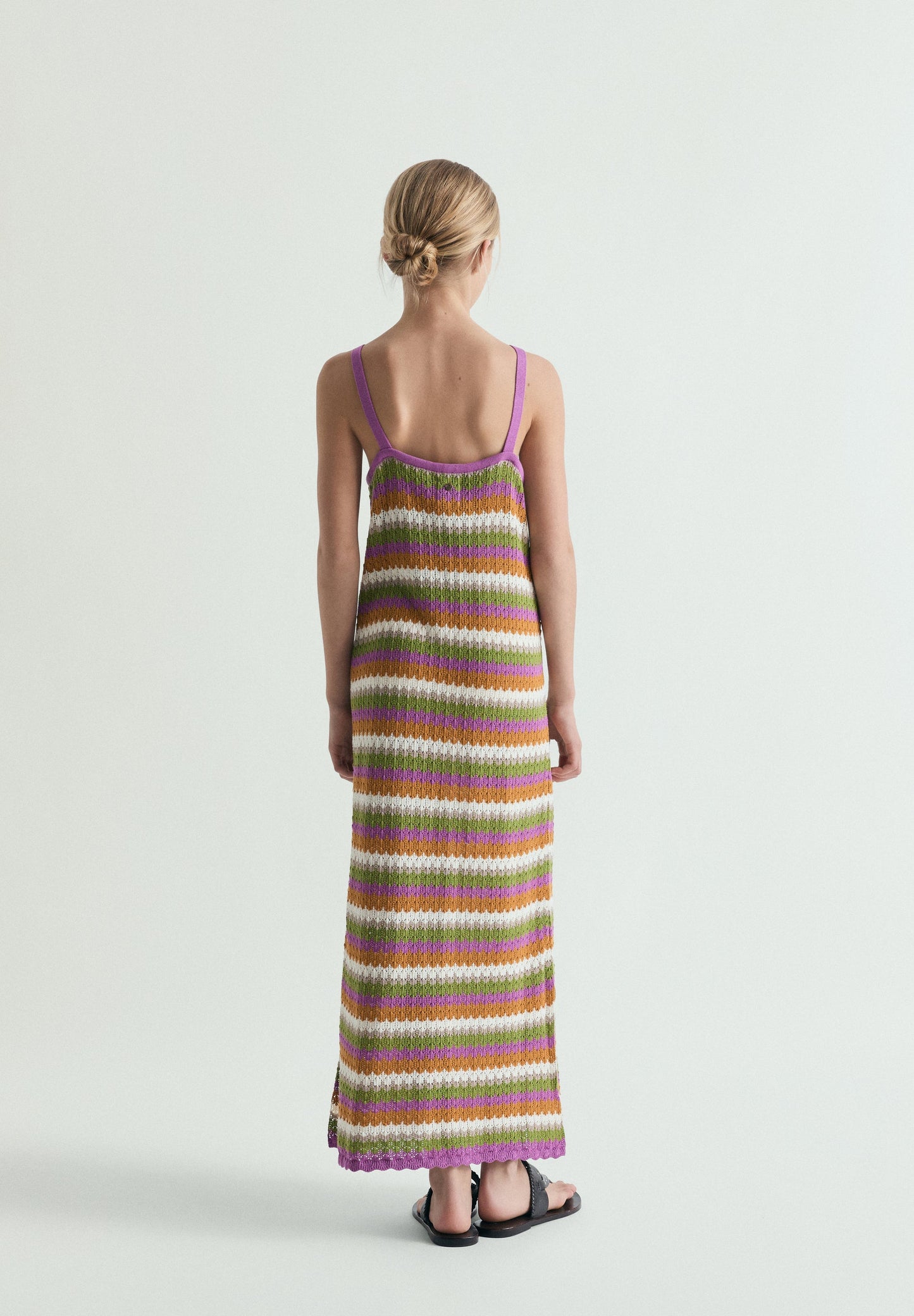 FINE KNIT MIDI DRESS