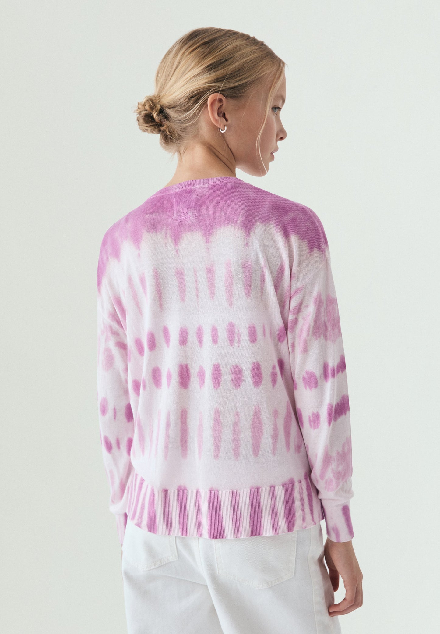 PINK TIE-DYE SWEATSHIRT