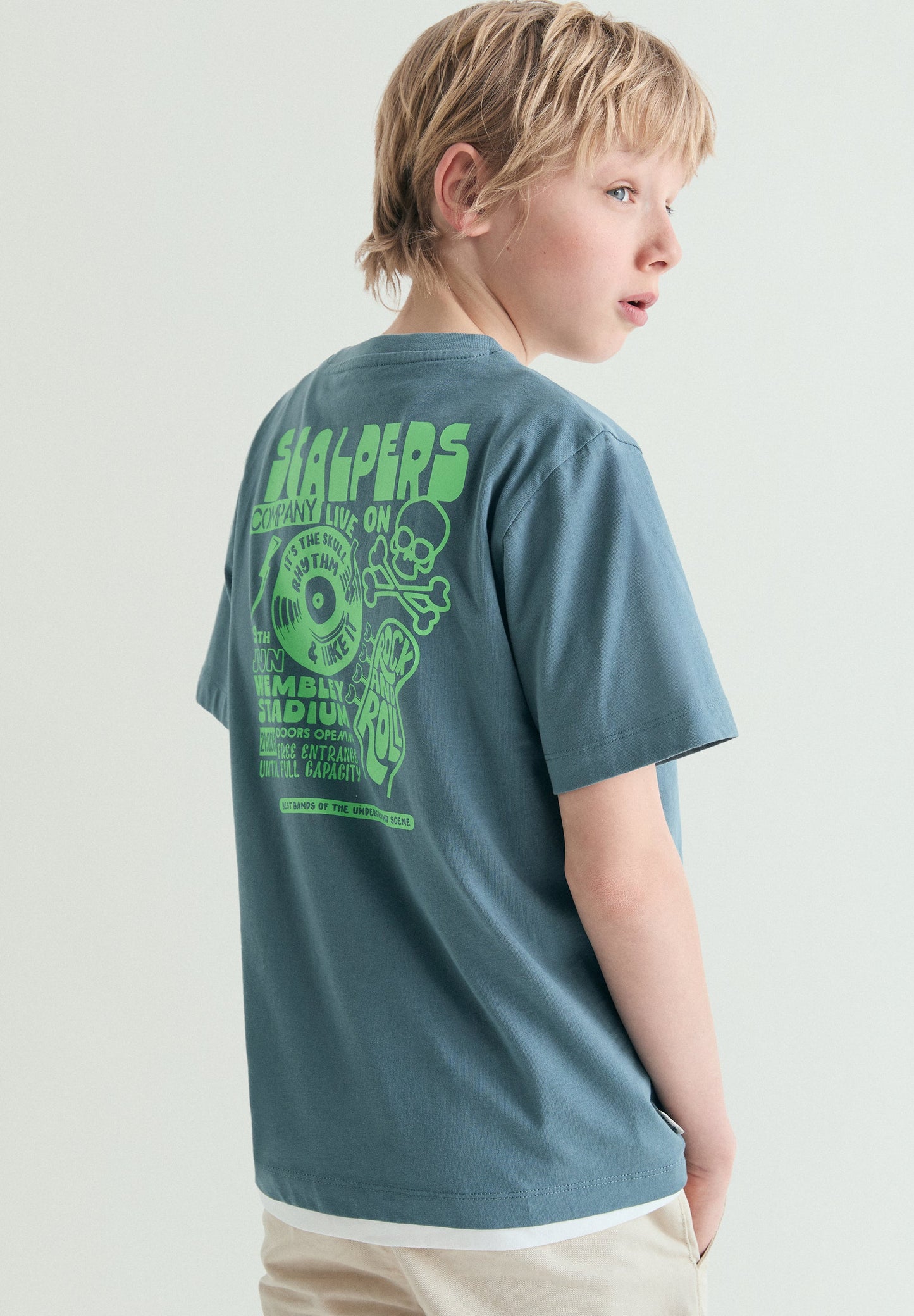 ROCK PRINT T-SHIRT