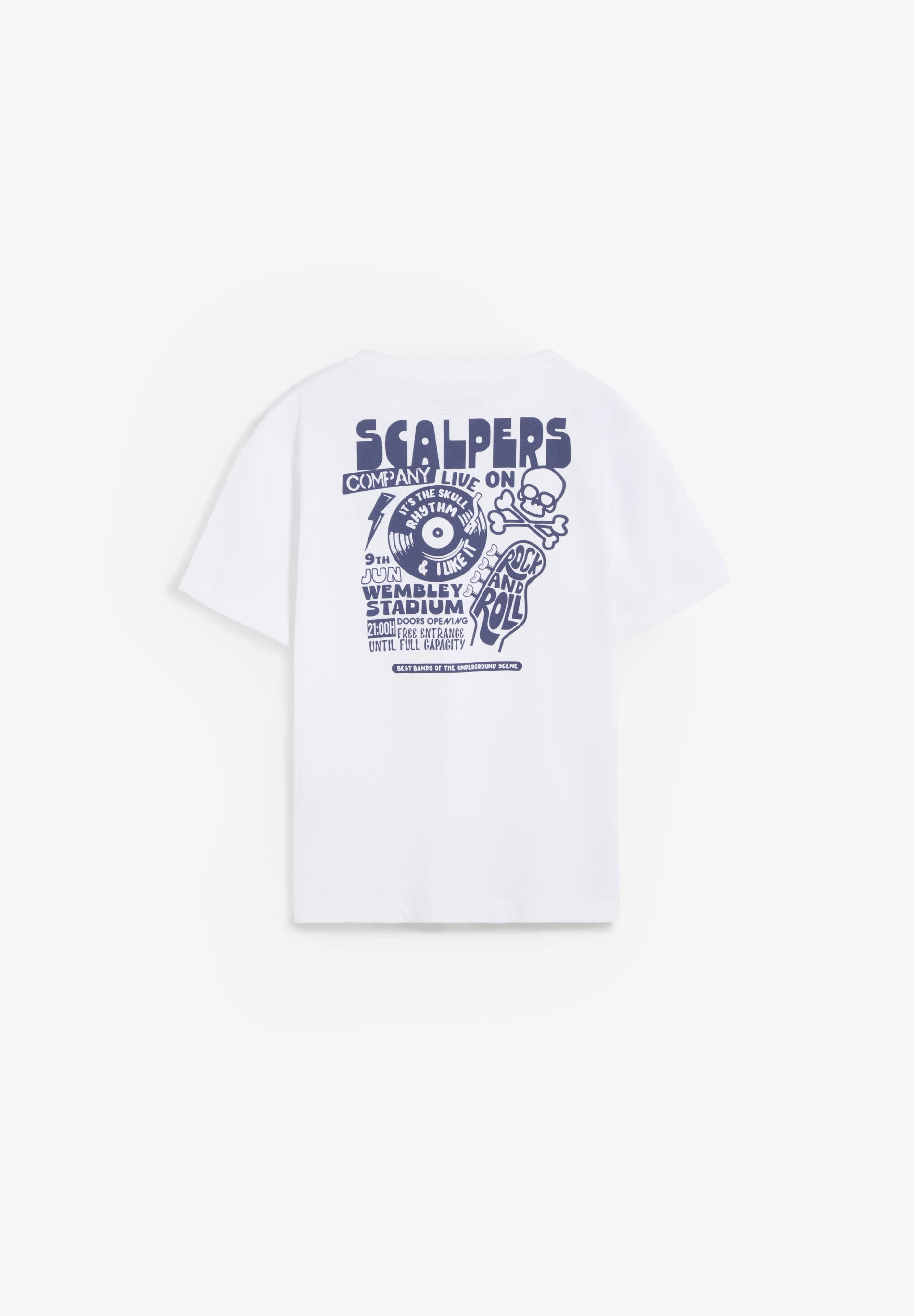 CAMISETA ESTAMPADO ROCK - Scalpers