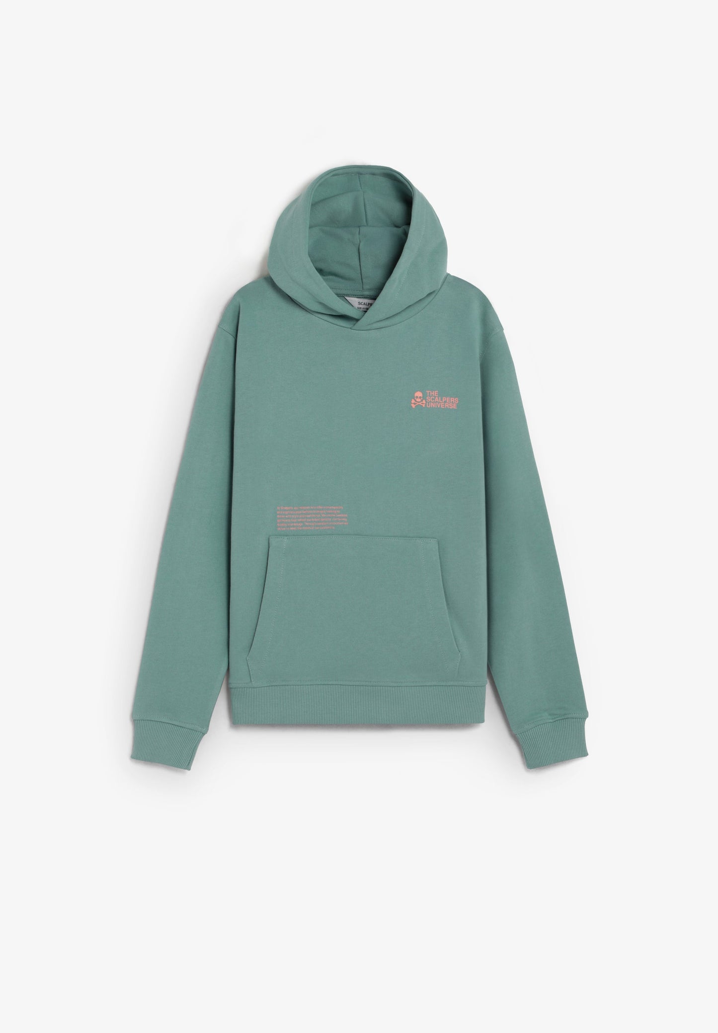 SUDADERA CON CAPUCHA ESTAMPADO CALAVERA - Scalpers