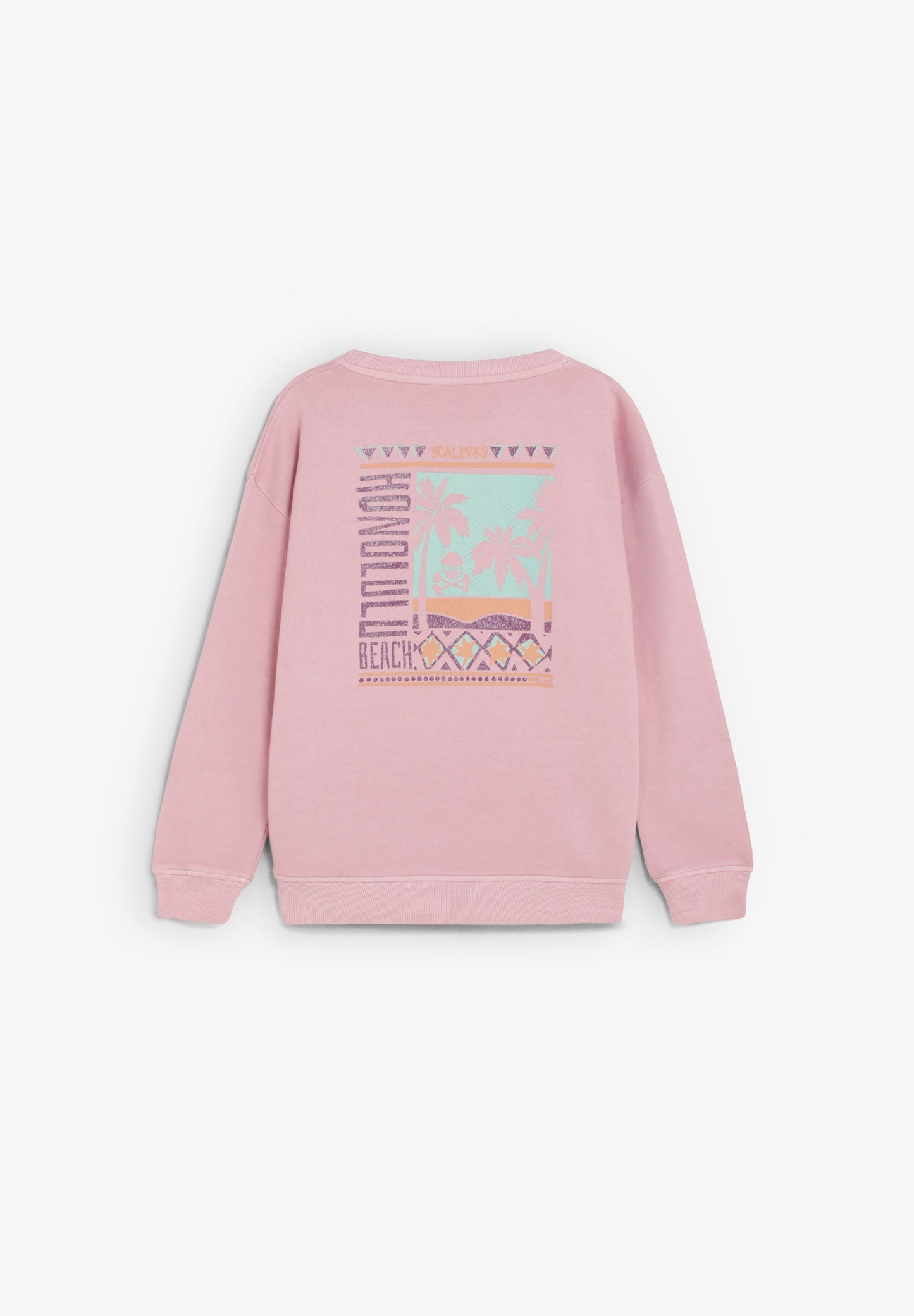 SWEATSHIRT WITH PRINTED BACK