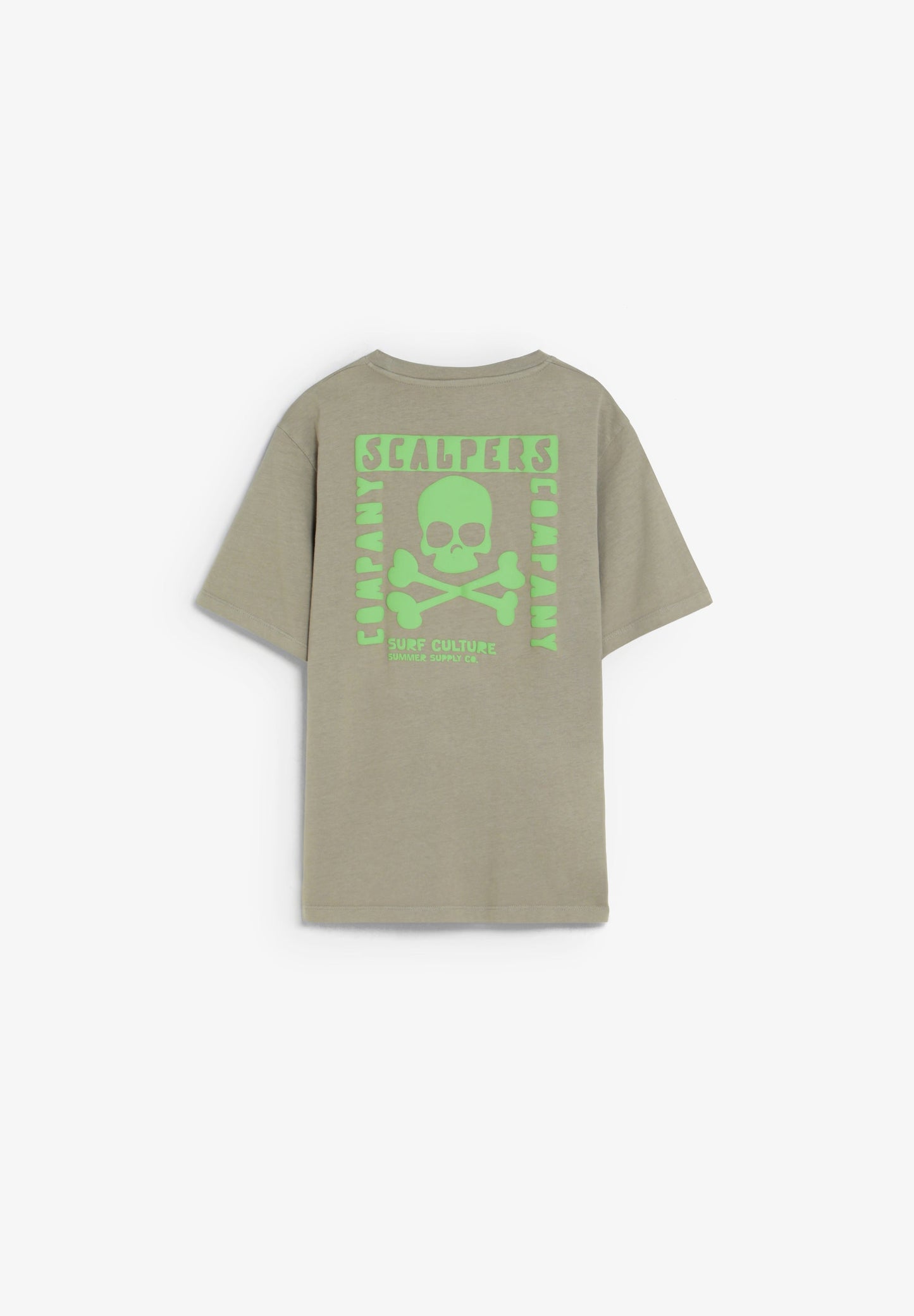 CAMISETA CALAVERA ESTAMPADA - Scalpers