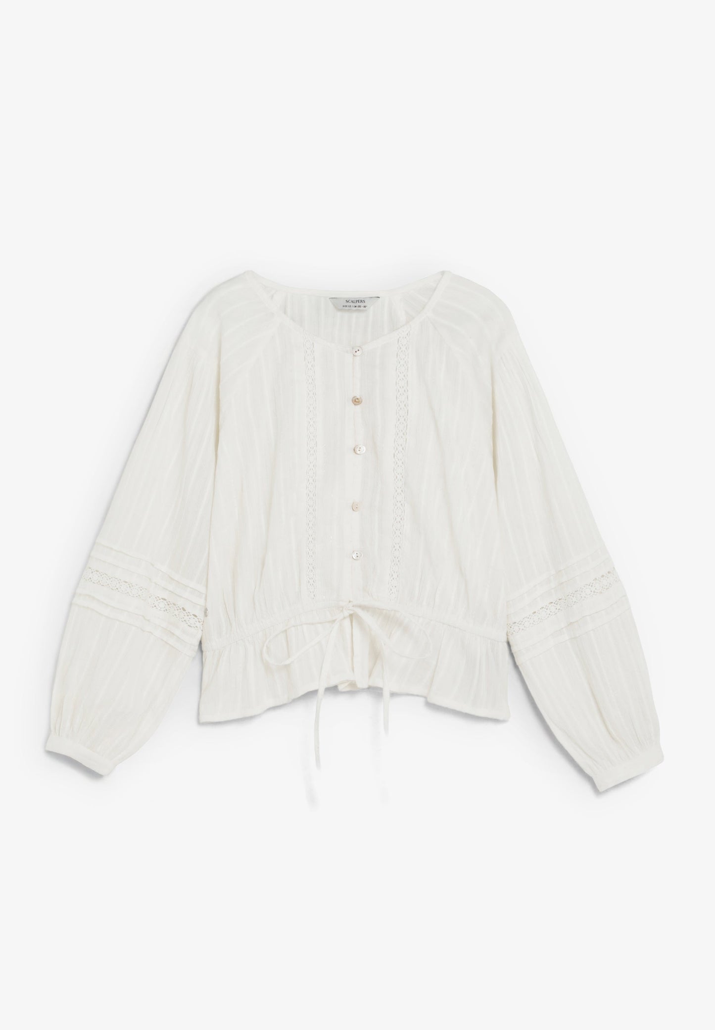 BLUSA ROMÁNTICA LAZO - Scalpers