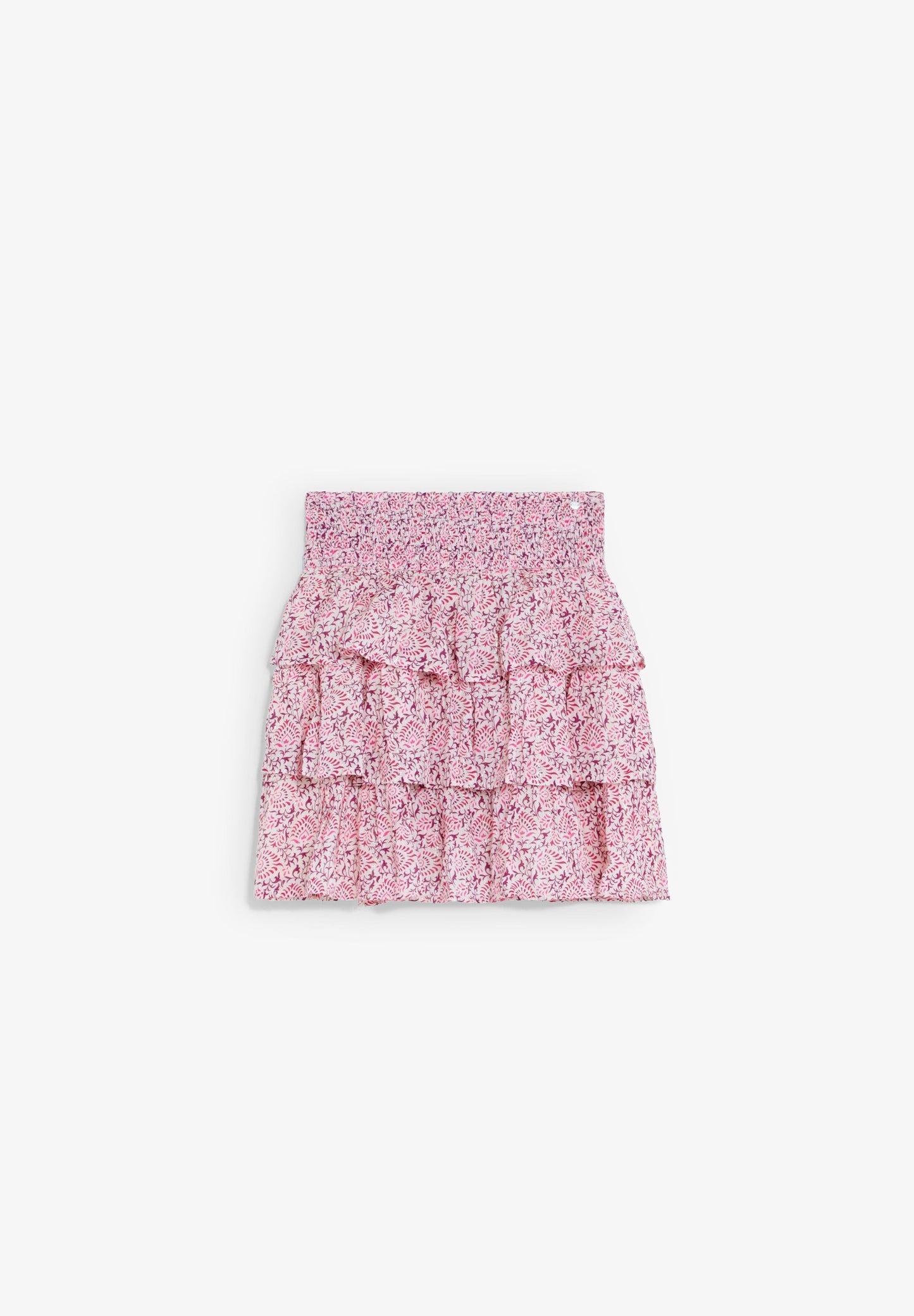 MULTICOLOUR RUFFLE SKIRT