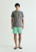 CONTRAST SKULL SWIMMING TRUNKS