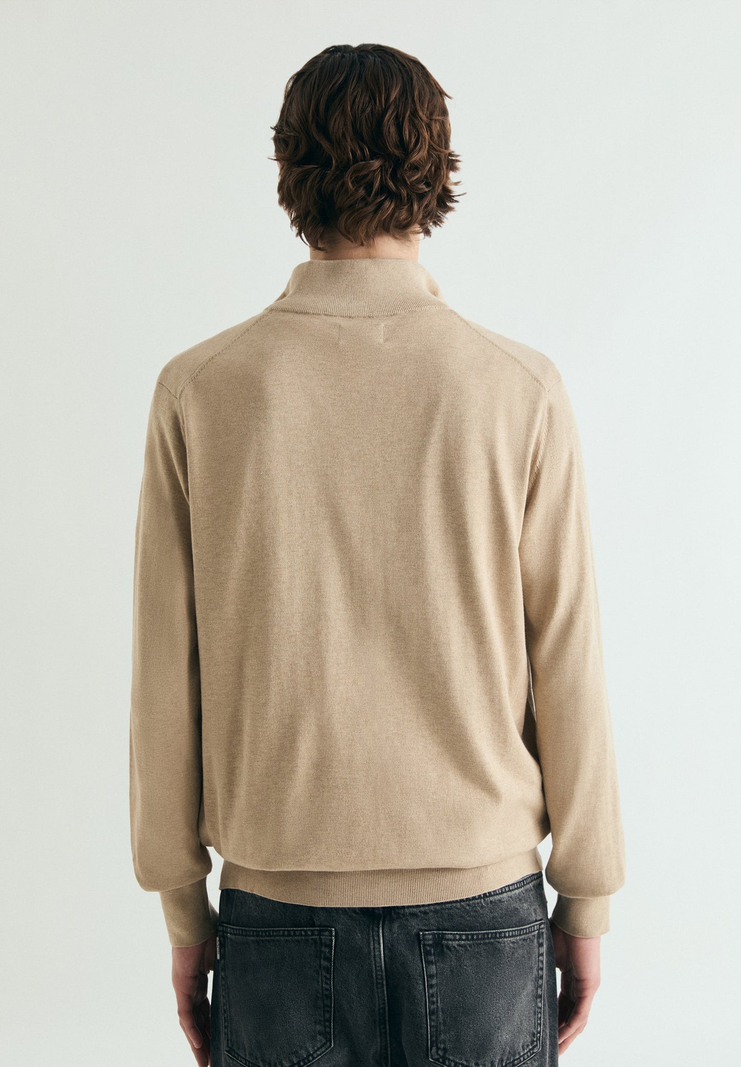 HIGH NECK KNIT SWEATER