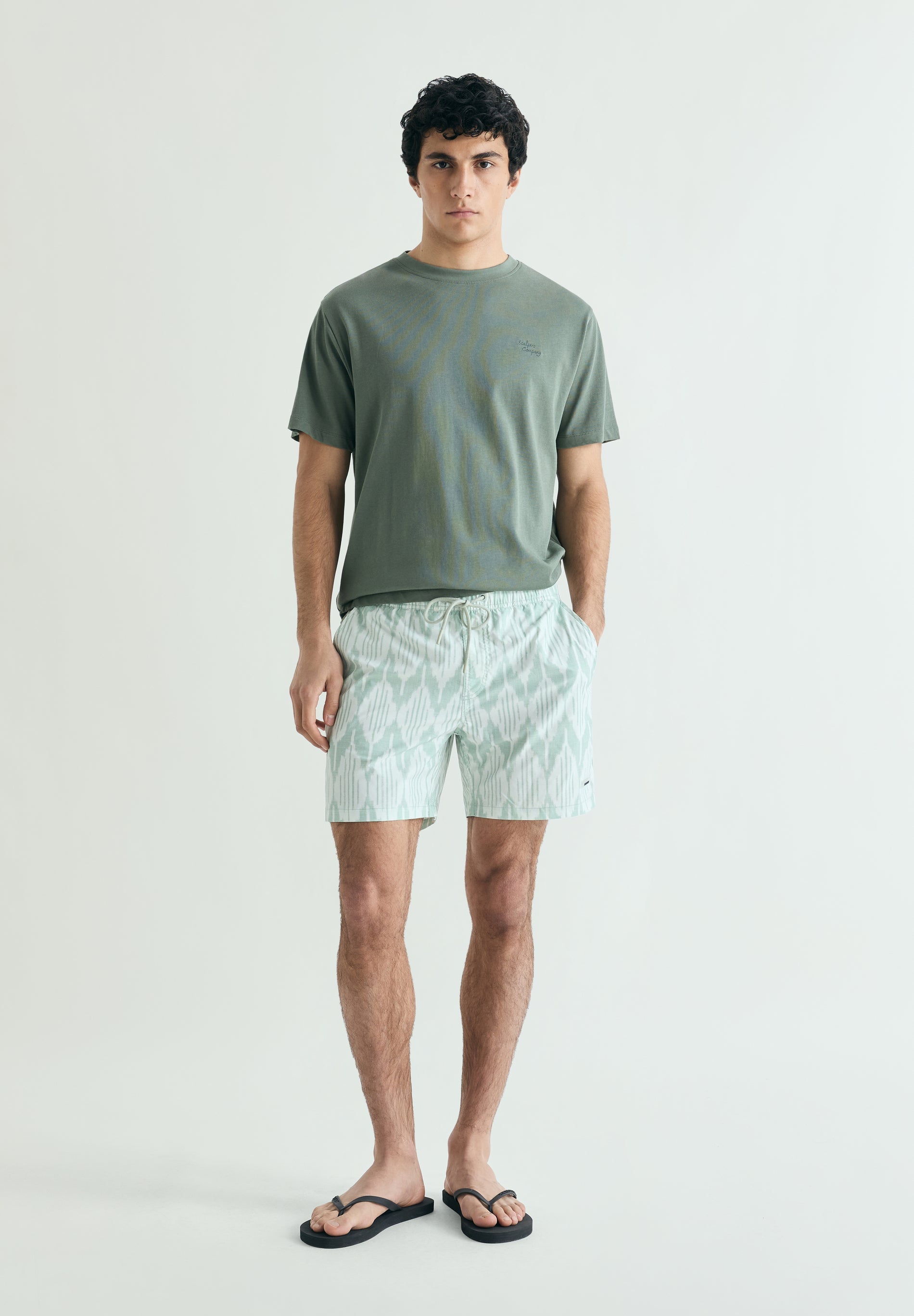 PRINTED SWIMMING TRUNKS