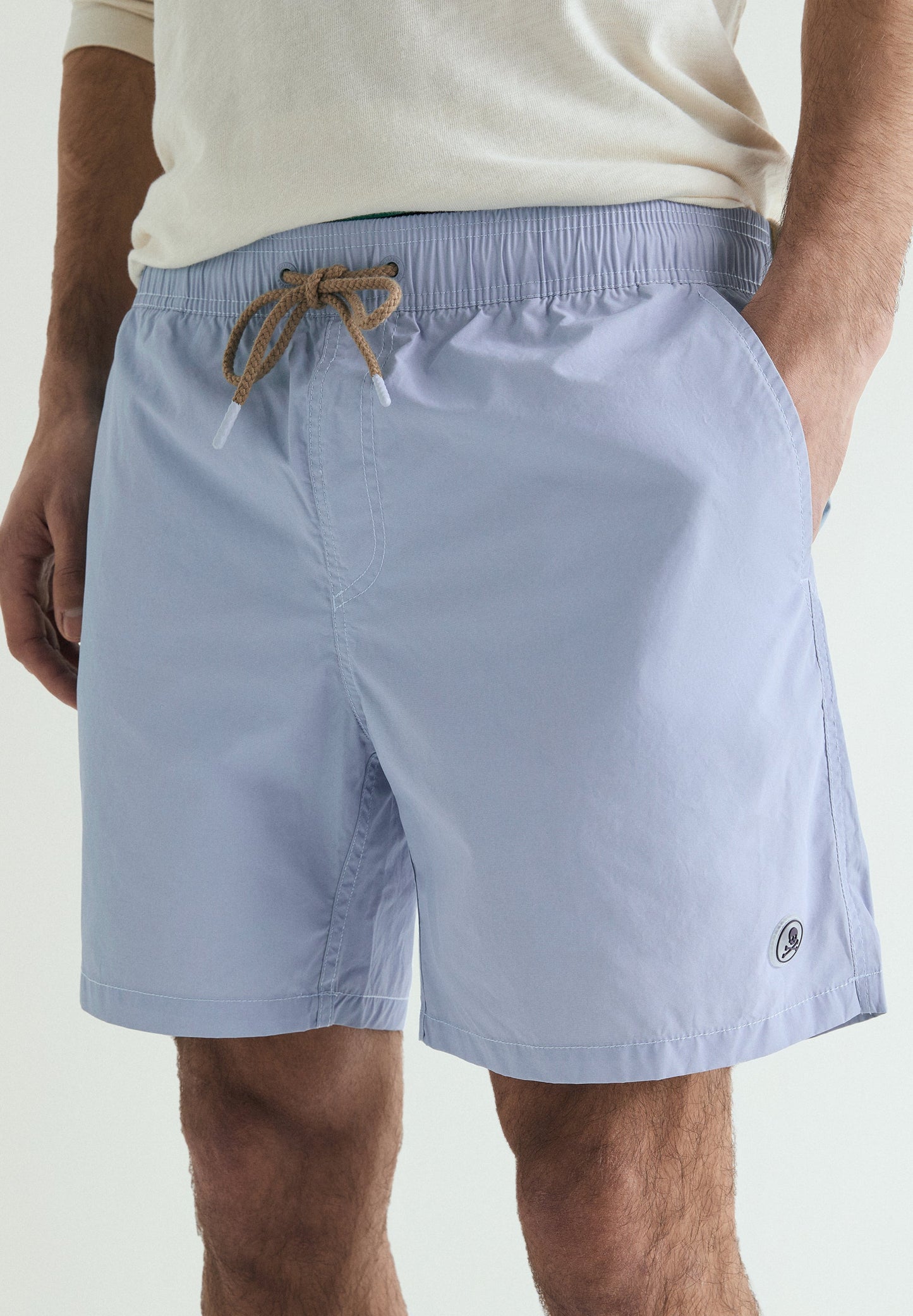 BASIC SWIMMING TRUNKS WITH POCKET