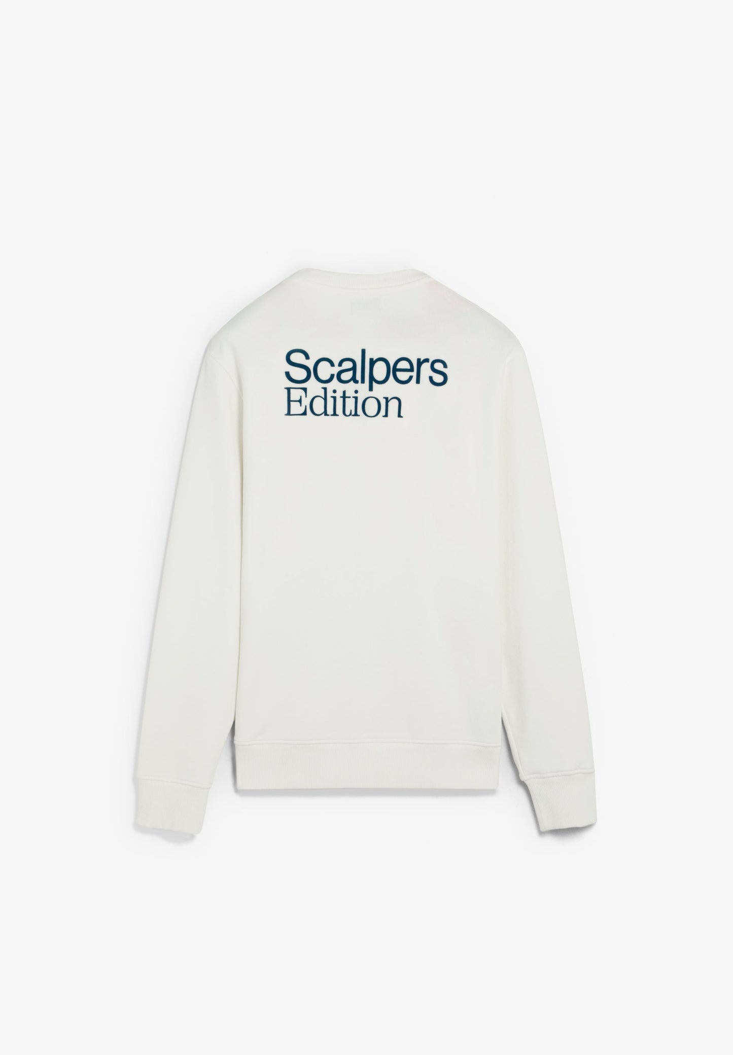 BASIC SWEATSHIRT WITH BACK PRINT
