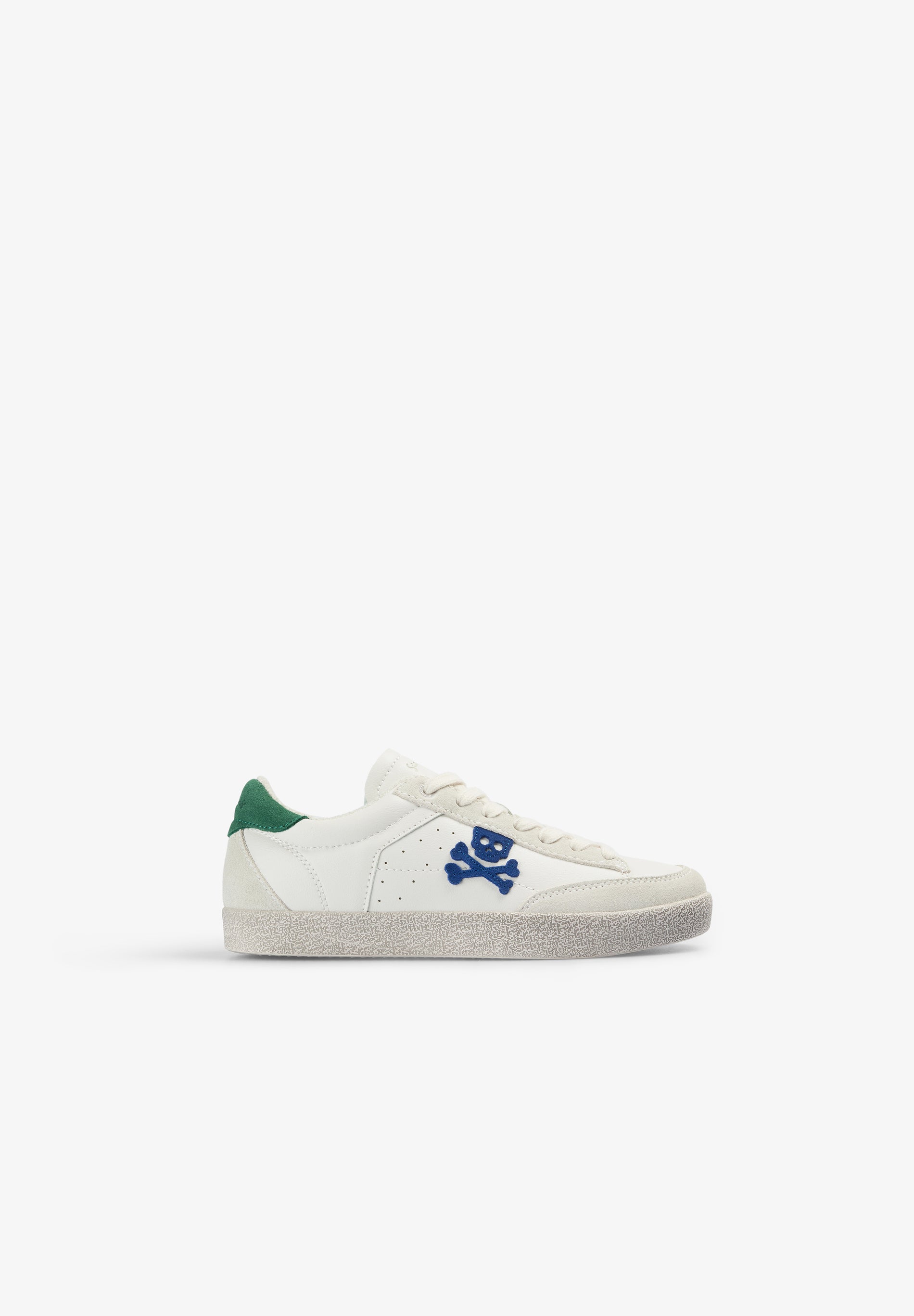 CONTRAST SKULL SNEAKERS