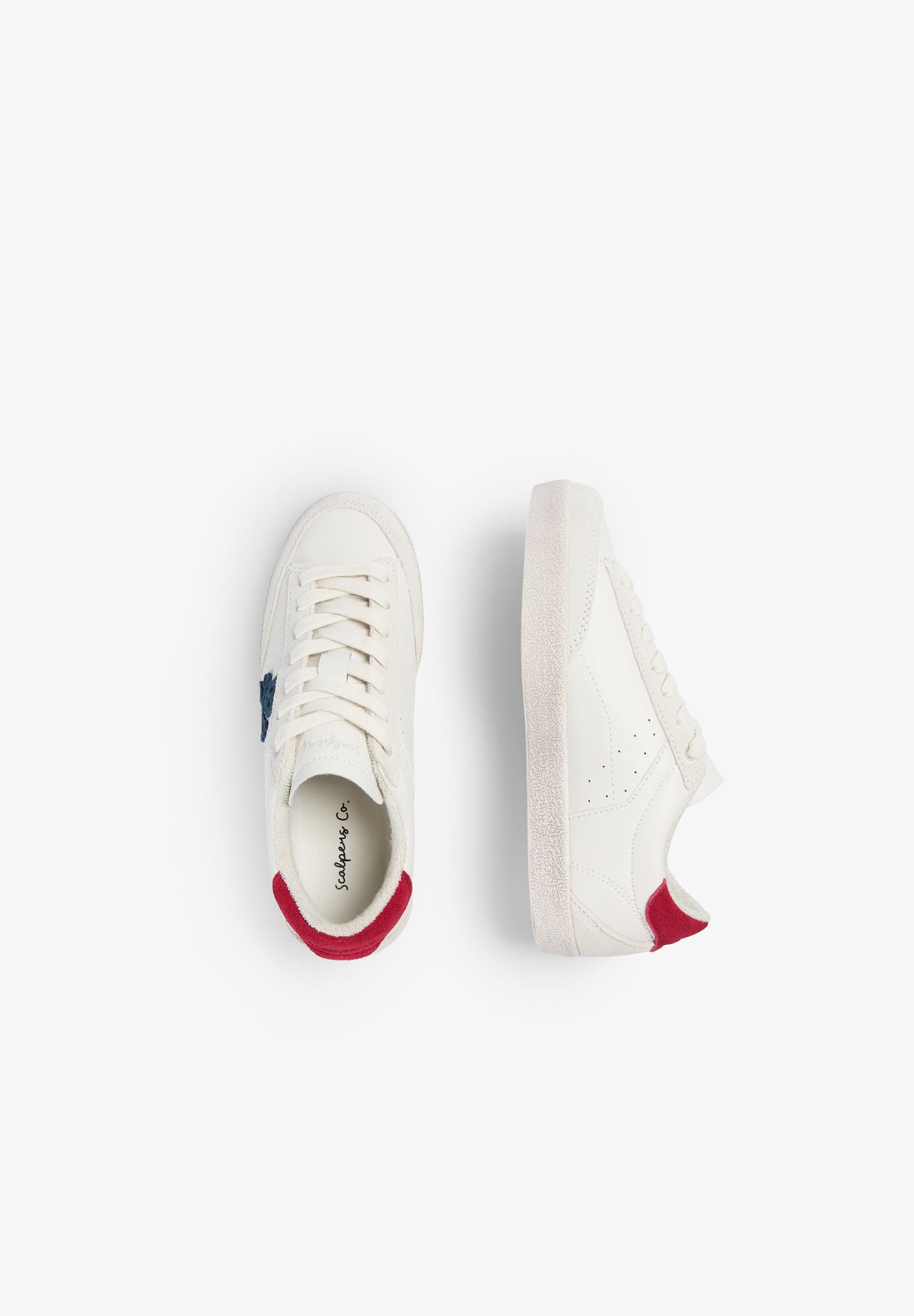 CONTRAST SKULL SNEAKERS