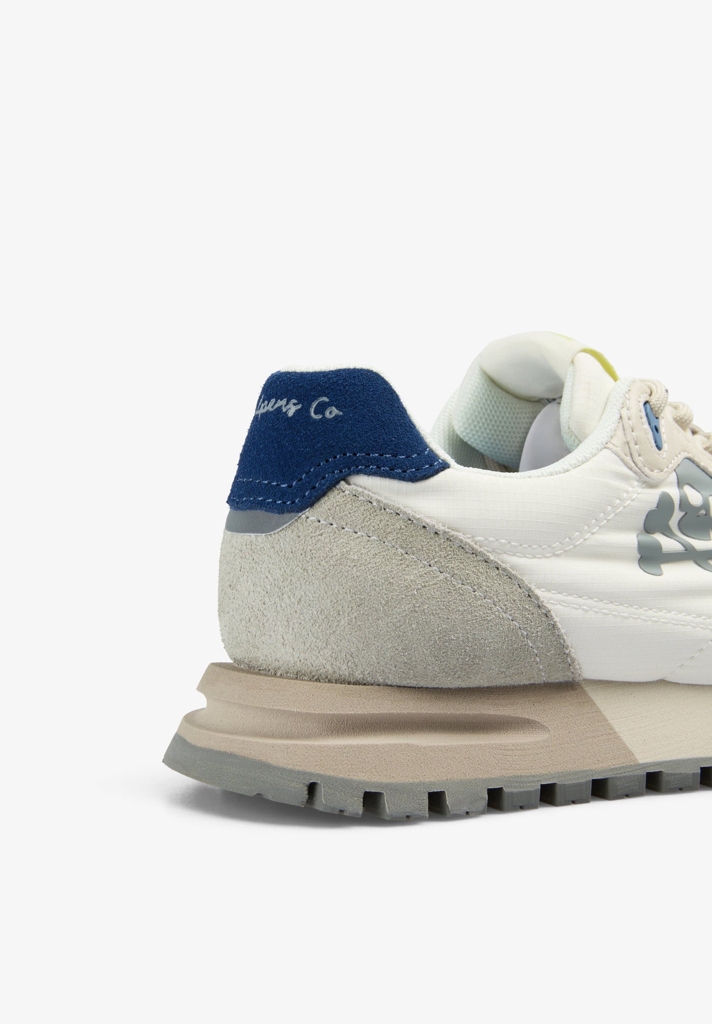 BLUE CONTRAST SKULL SNEAKERS