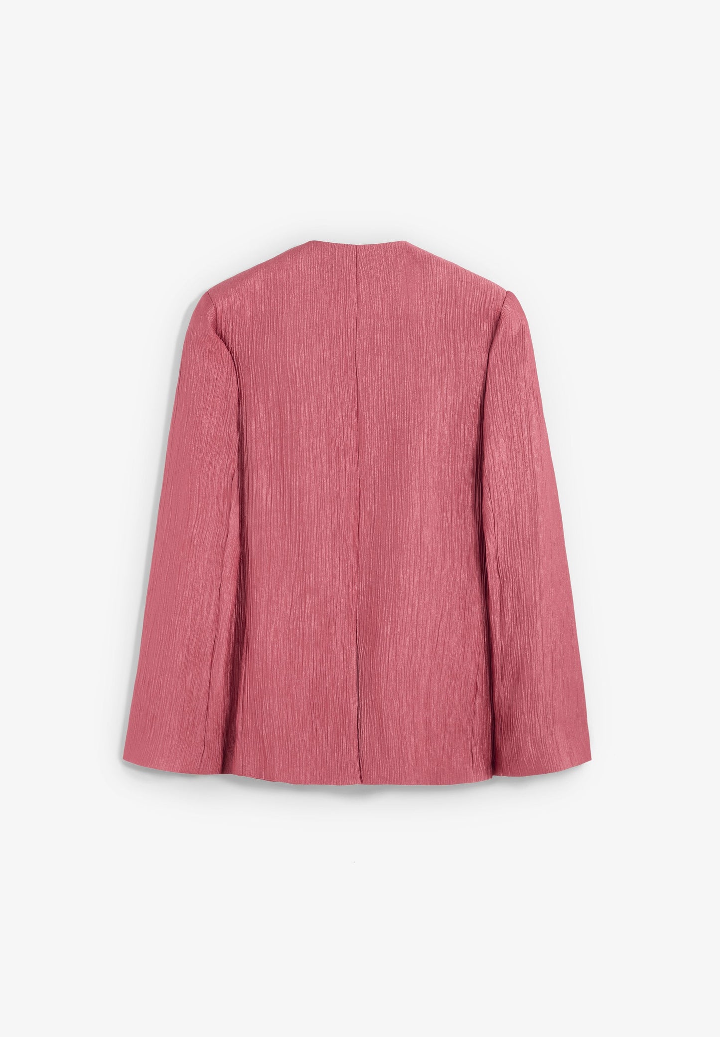 STRAIGHT TEXTURED BLAZER