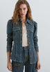 STRIPED DENIM SHIRT