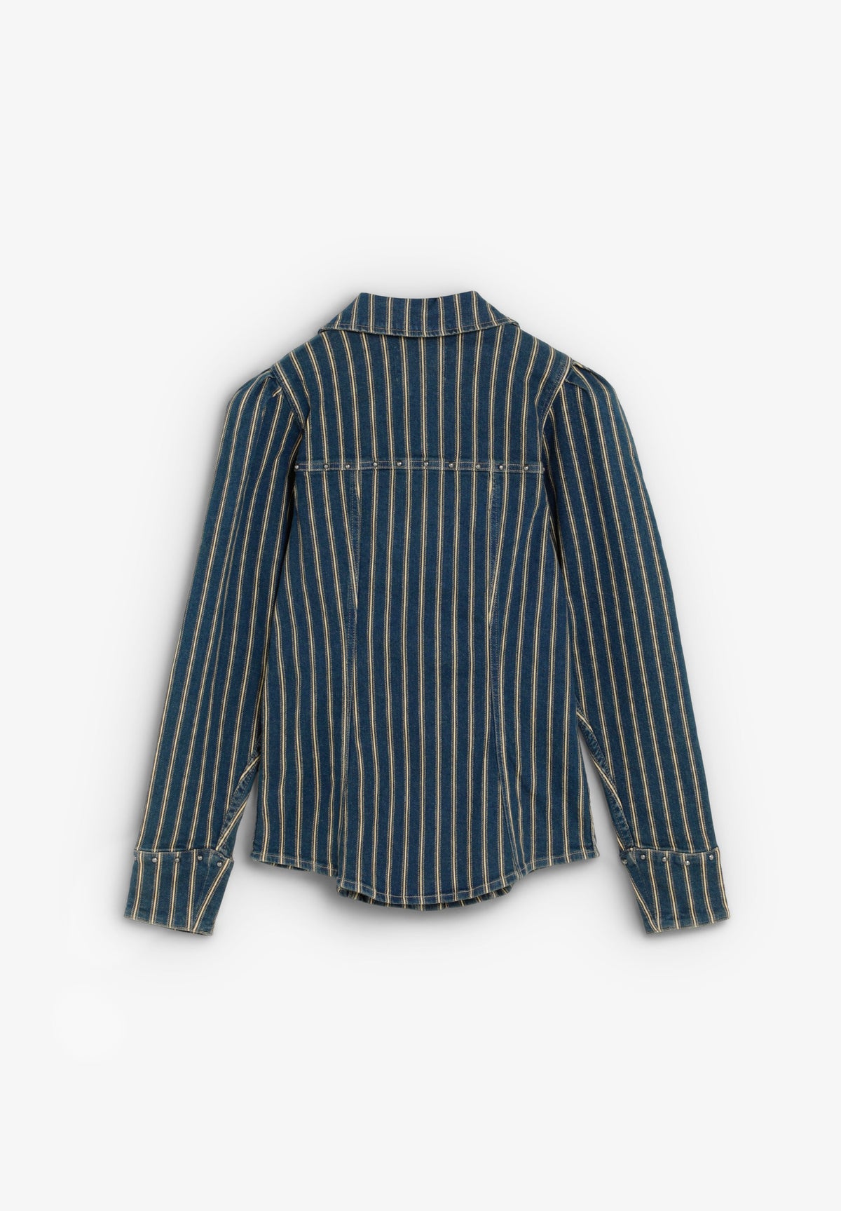 STRIPED DENIM SHIRT