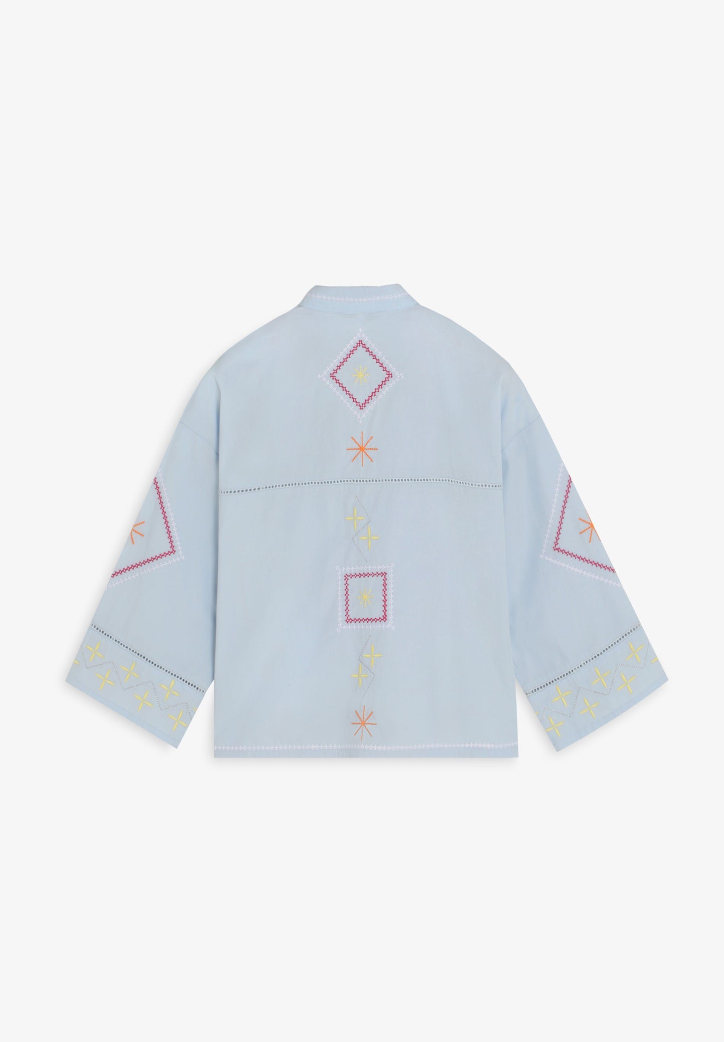 SHIRT WITH EMBROIDERED DETAILS