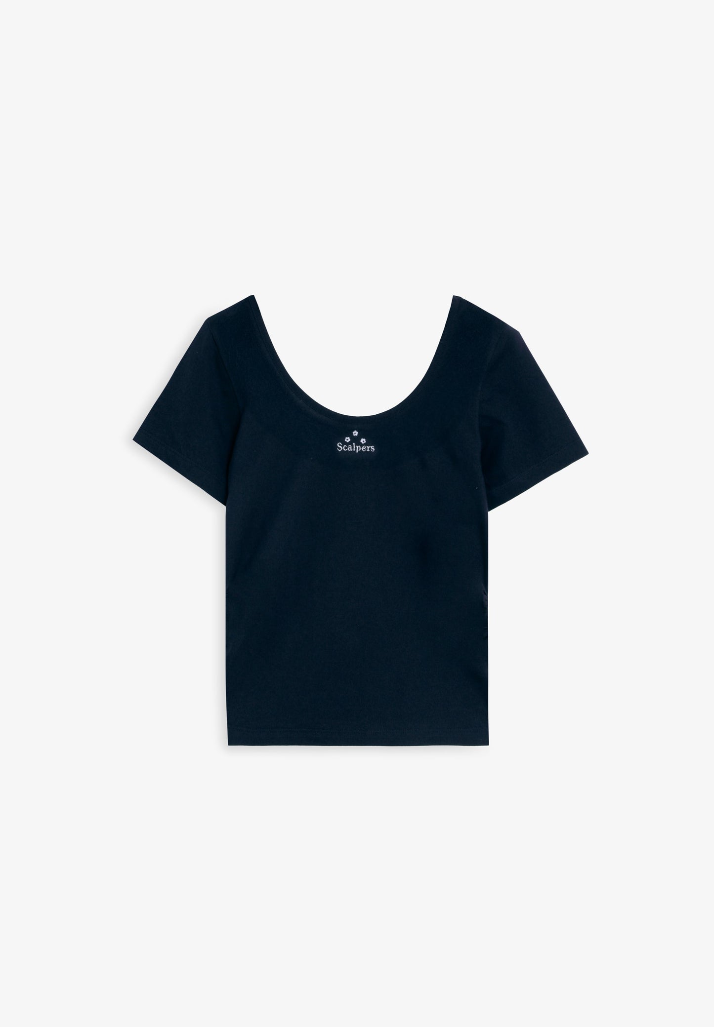 ROUND NECK T-SHIRT WITH BEADS