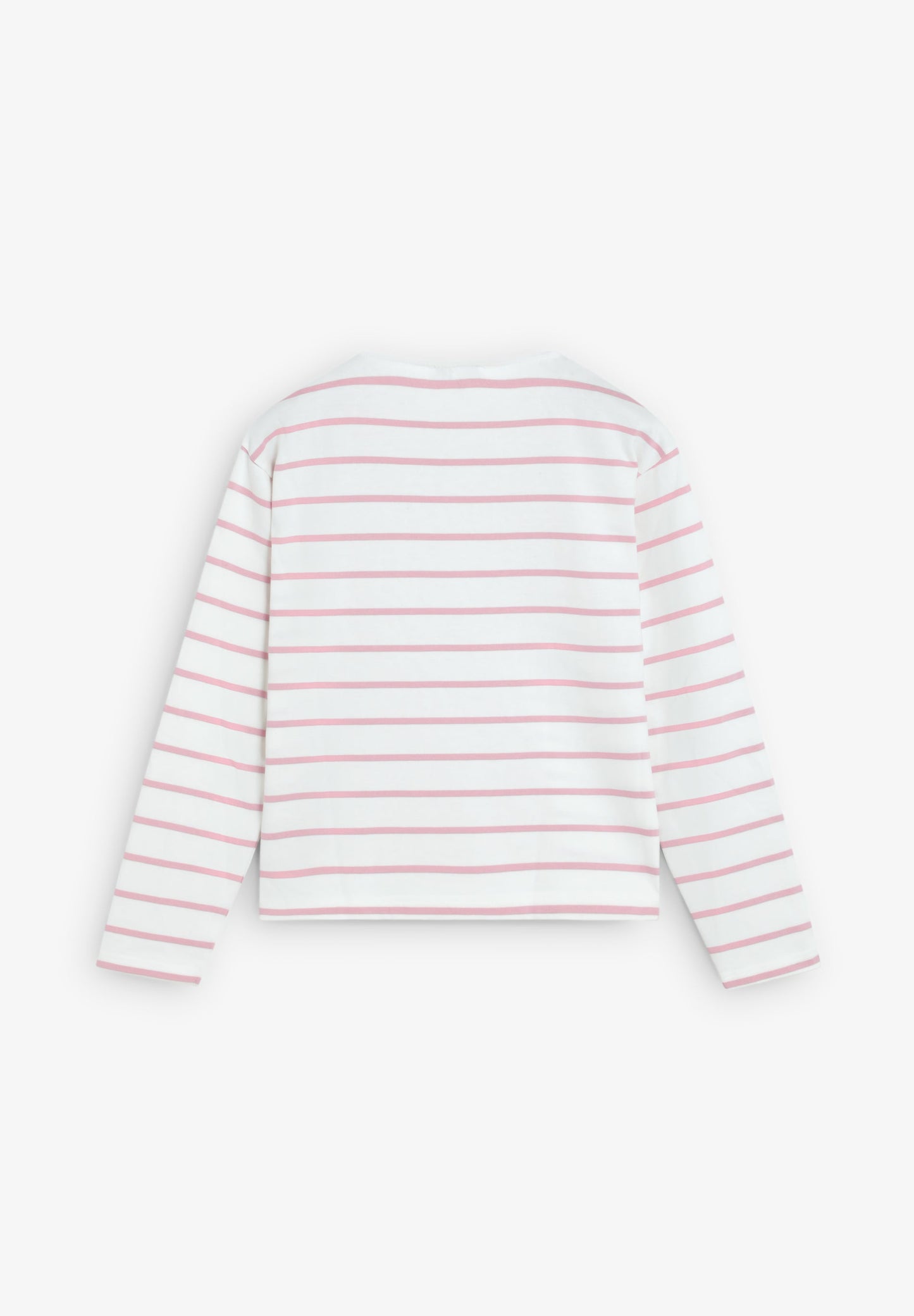 STRIPED T-SHIRT WITH PATCH