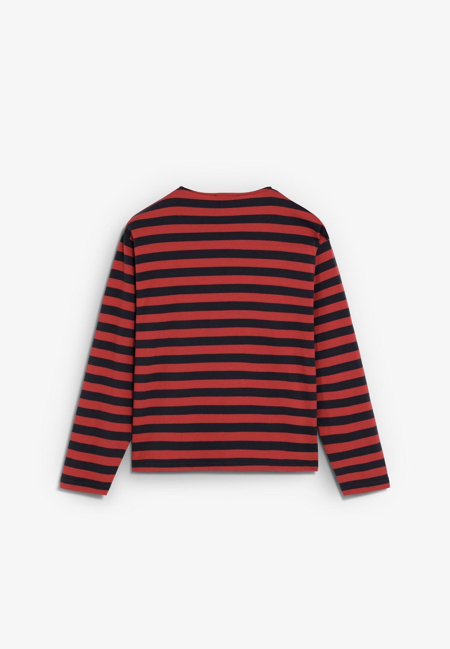 STRIPED T-SHIRT WITH PATCH