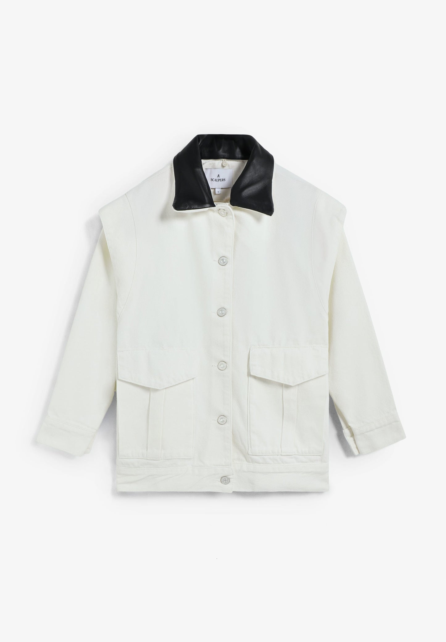 CONTRAST DENIM JACKET