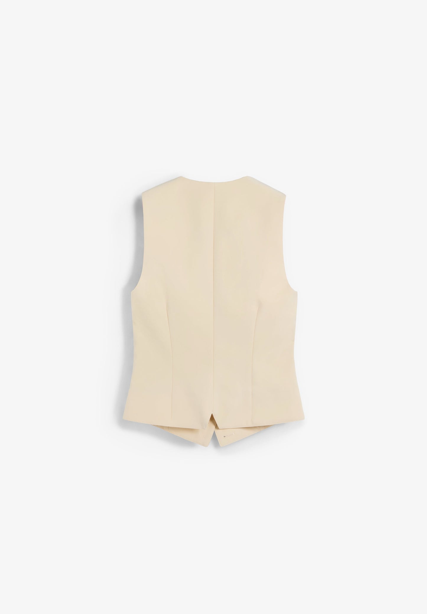 LOOSE-FITTING WAISTCOAT WITH DARTS