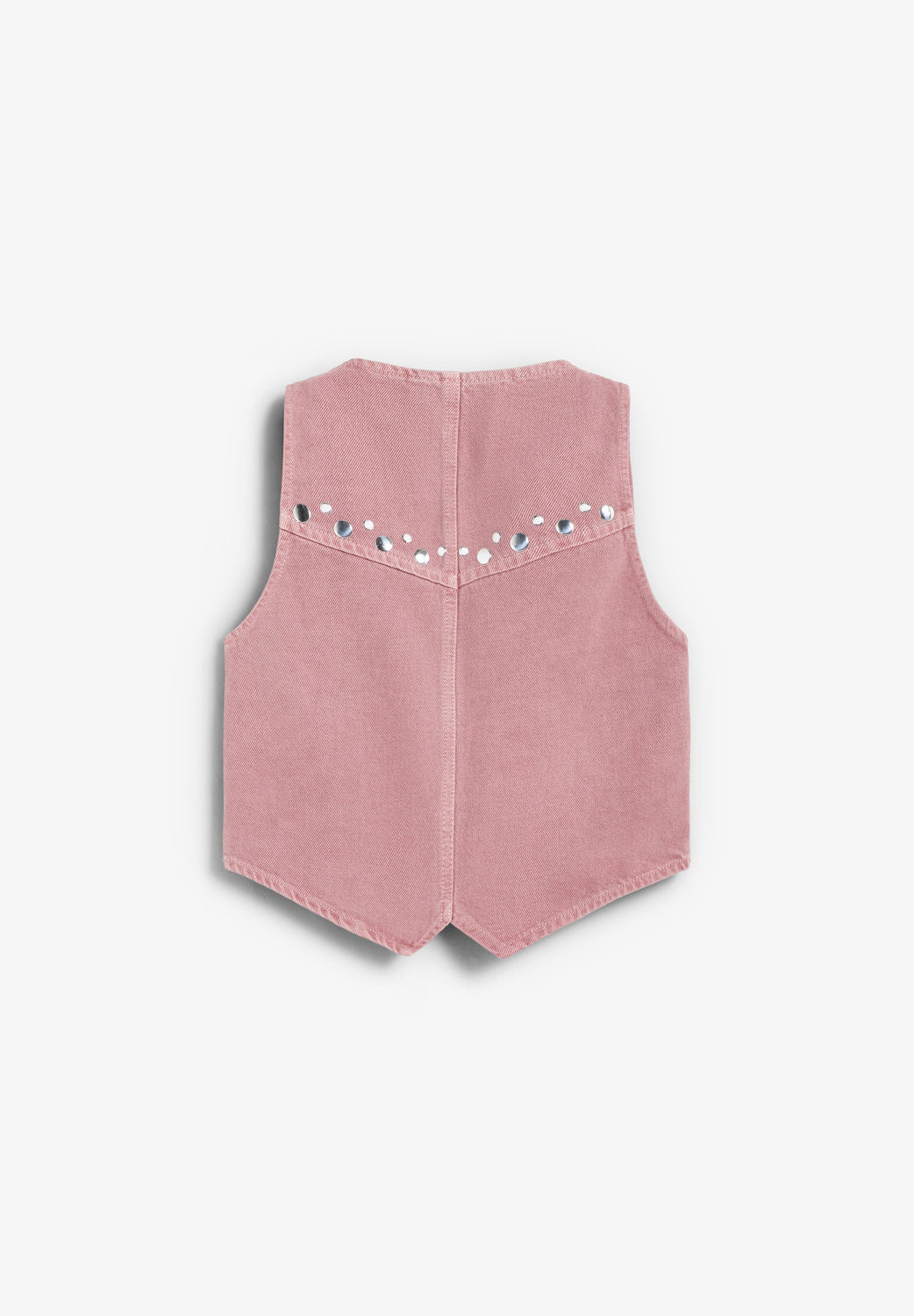 CHALECO DENIM STUDS - Scalpers